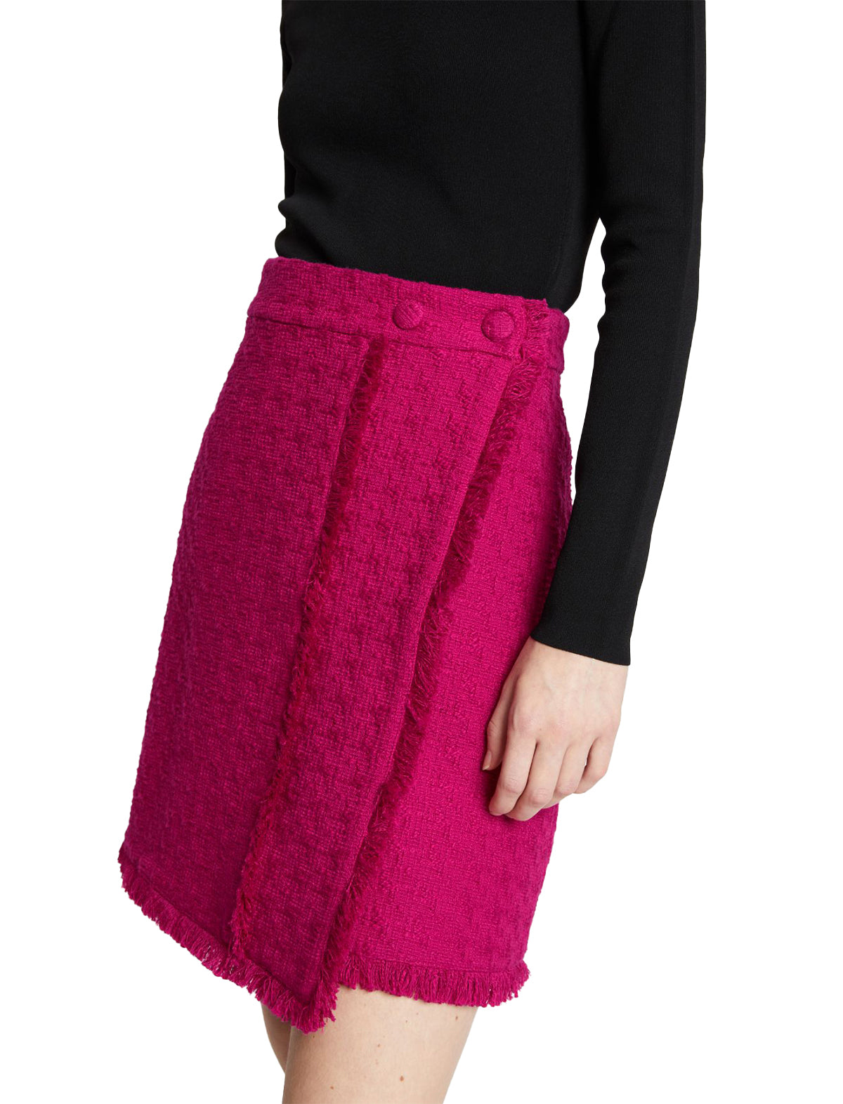 PROENZA SCHOULER WHITE LABEL Tweed Mini Skirt in Pink