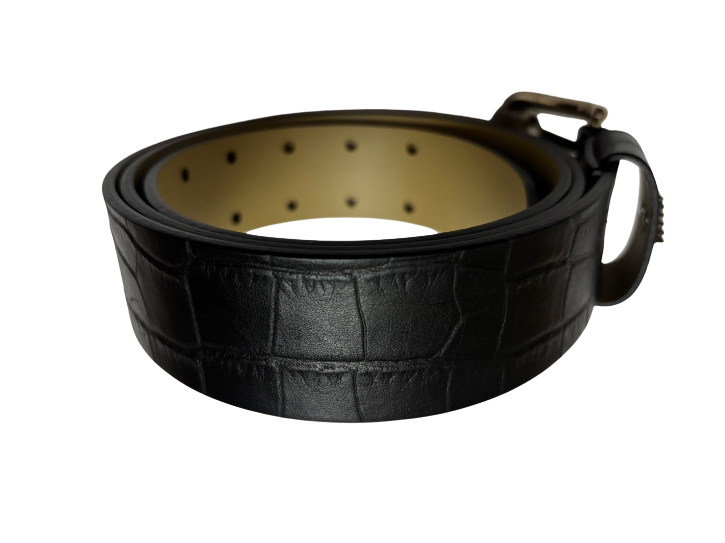 Emporio Armani Leather Belt Eagle