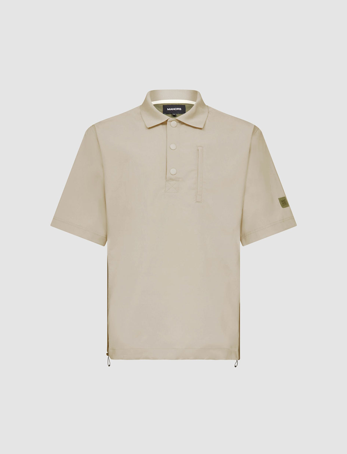 MANORS GOLF Shooter Shirt in Sand