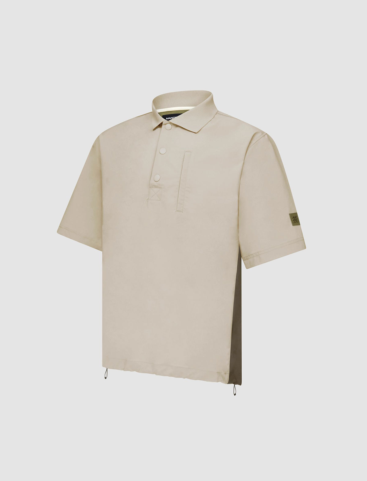 MANORS GOLF Shooter Shirt in Sand