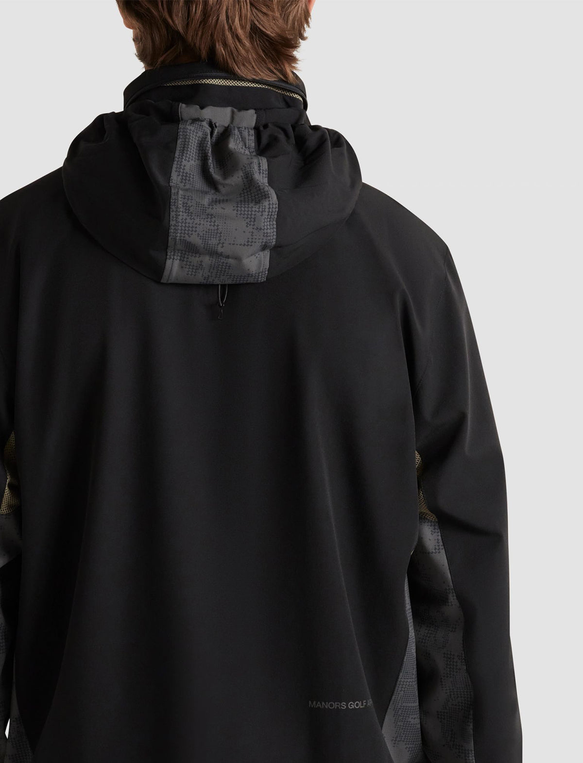 MANORS GOLF Ranger Tech Jacket in Black