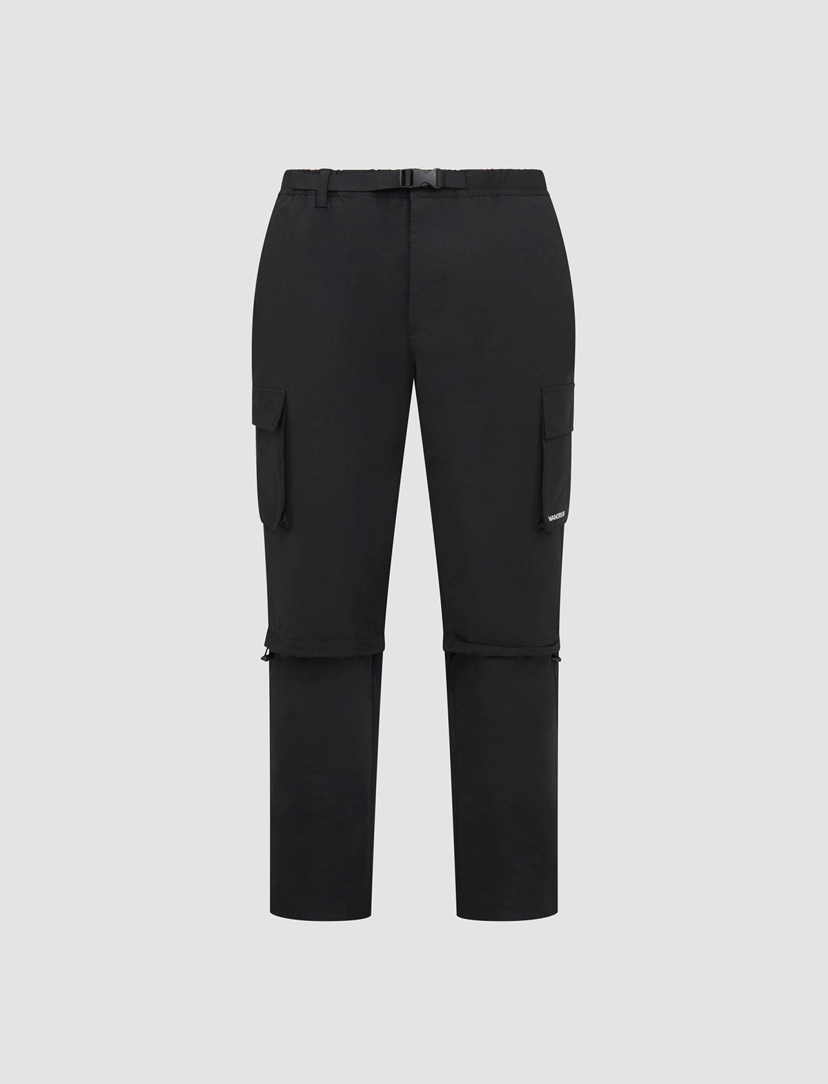 MANORS GOLF Zip Off Tech-Plus Four Pants in Black
