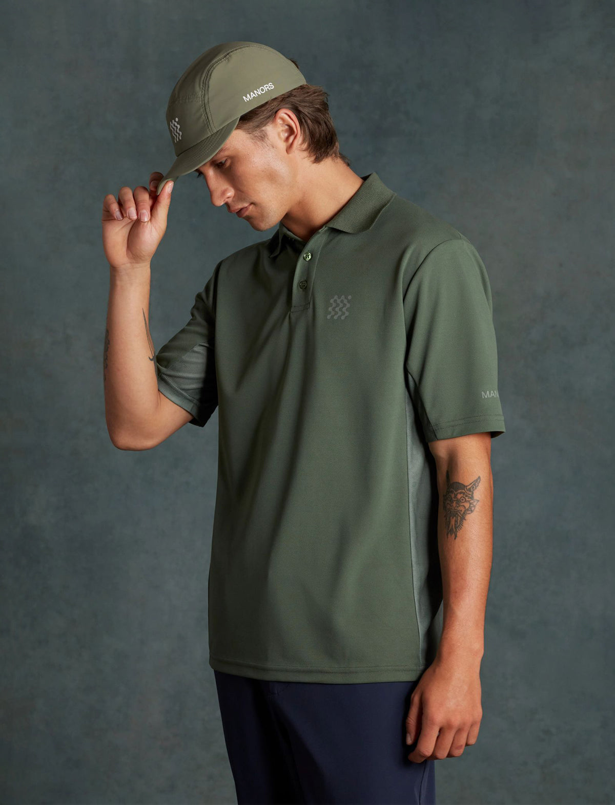 MANORS GOLF Frontier Tech Cap In Green