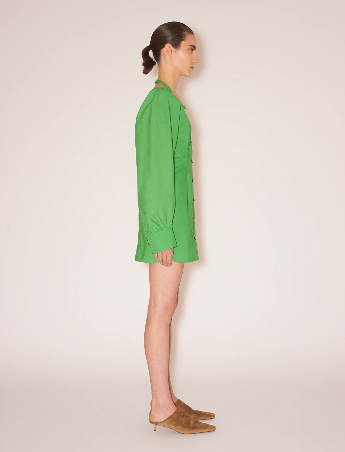 NANUSHKA Alyssa Dress in Green
