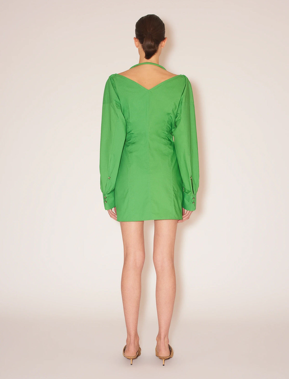 NANUSHKA Alyssa Dress in Green