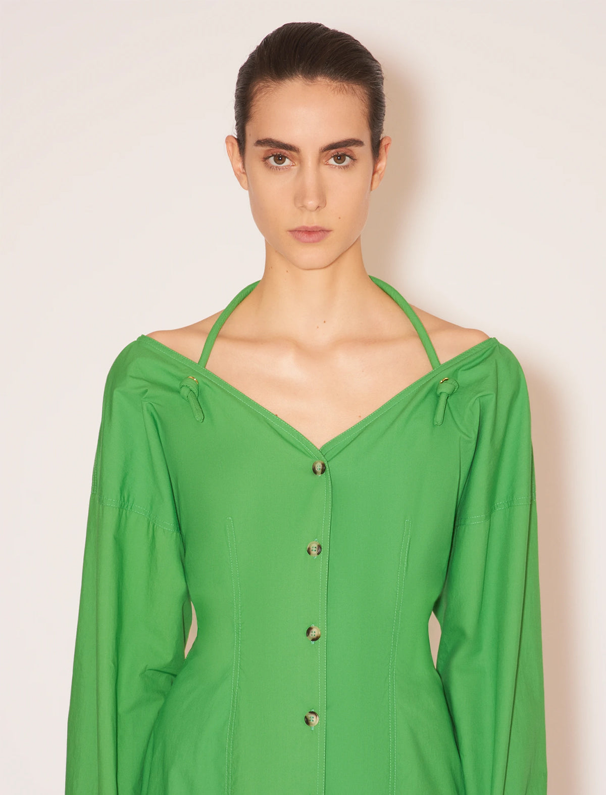 NANUSHKA Alyssa Dress in Green