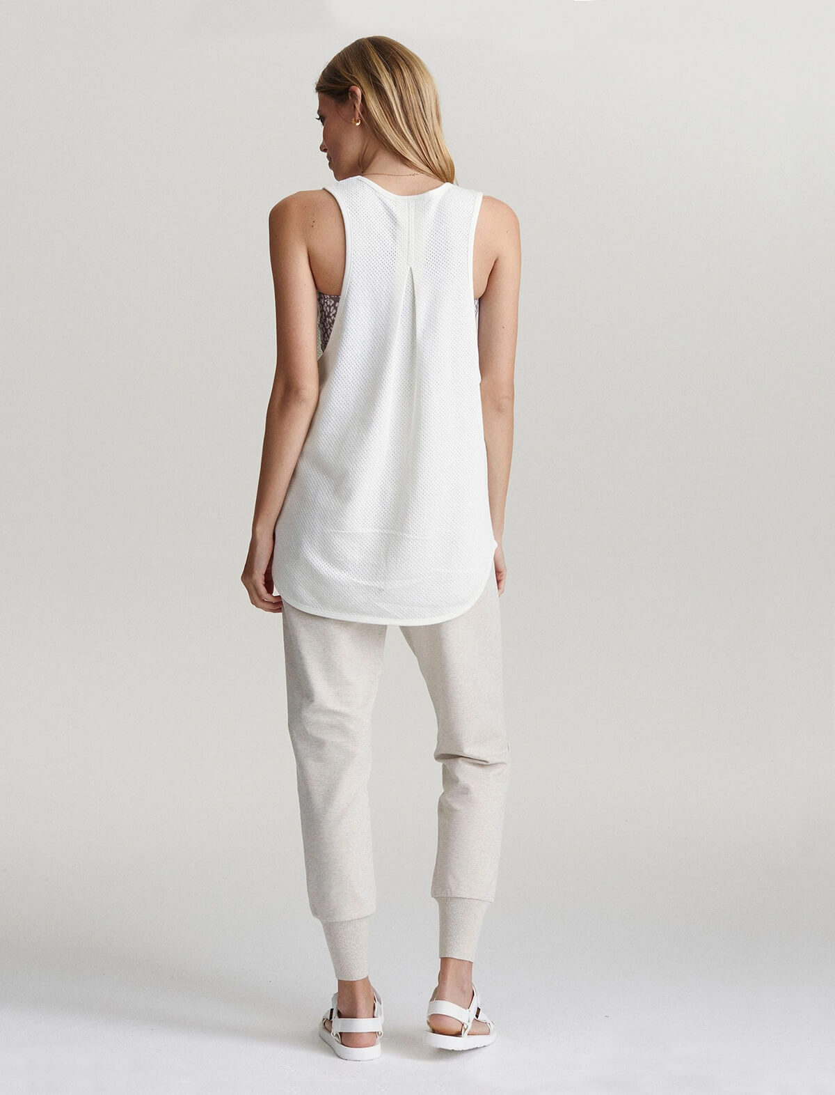 VARLEY Arlee Tank Top in Egret