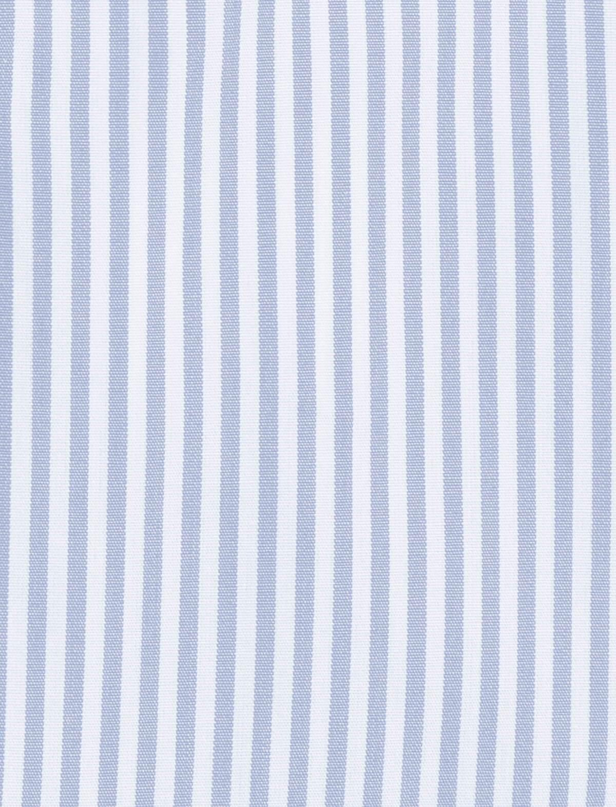 BARBA Journey Wrinkle-Resistant Shirt in White/Light Blue Stripes | CLOSET Singapore