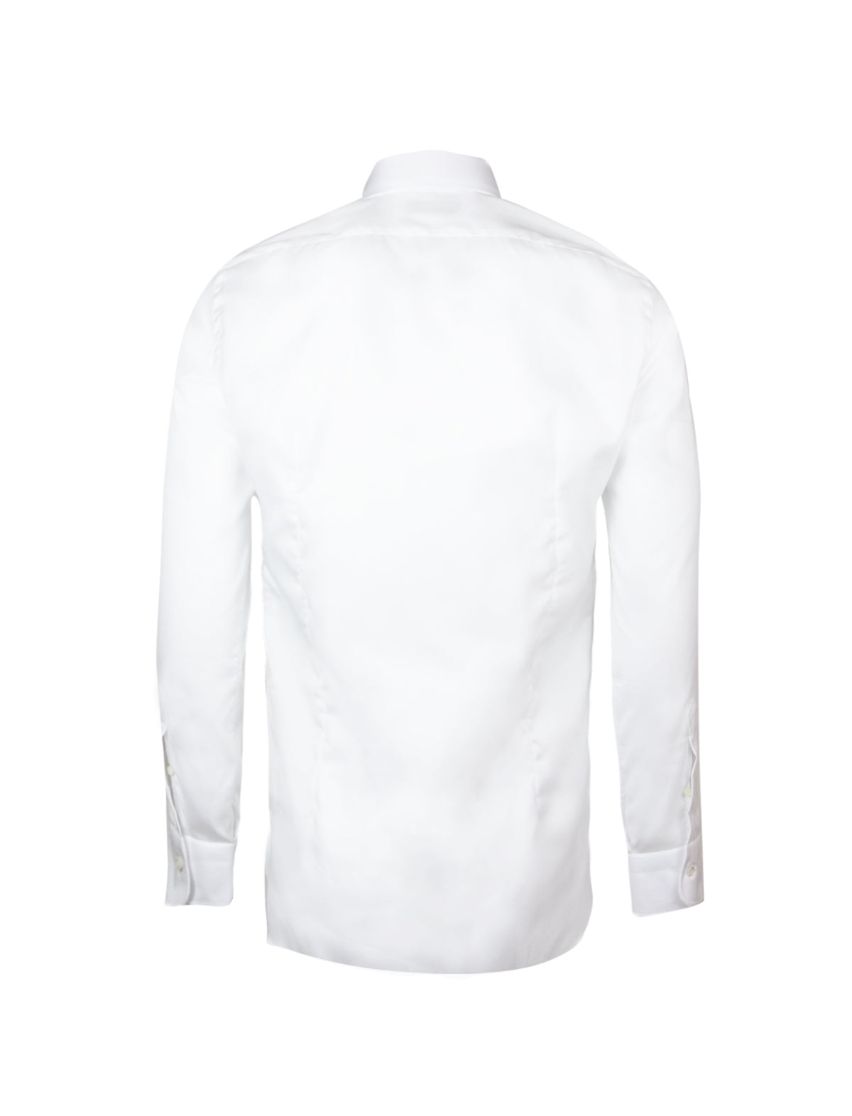 Barba Napoli Crisp Cotton Shirt in White