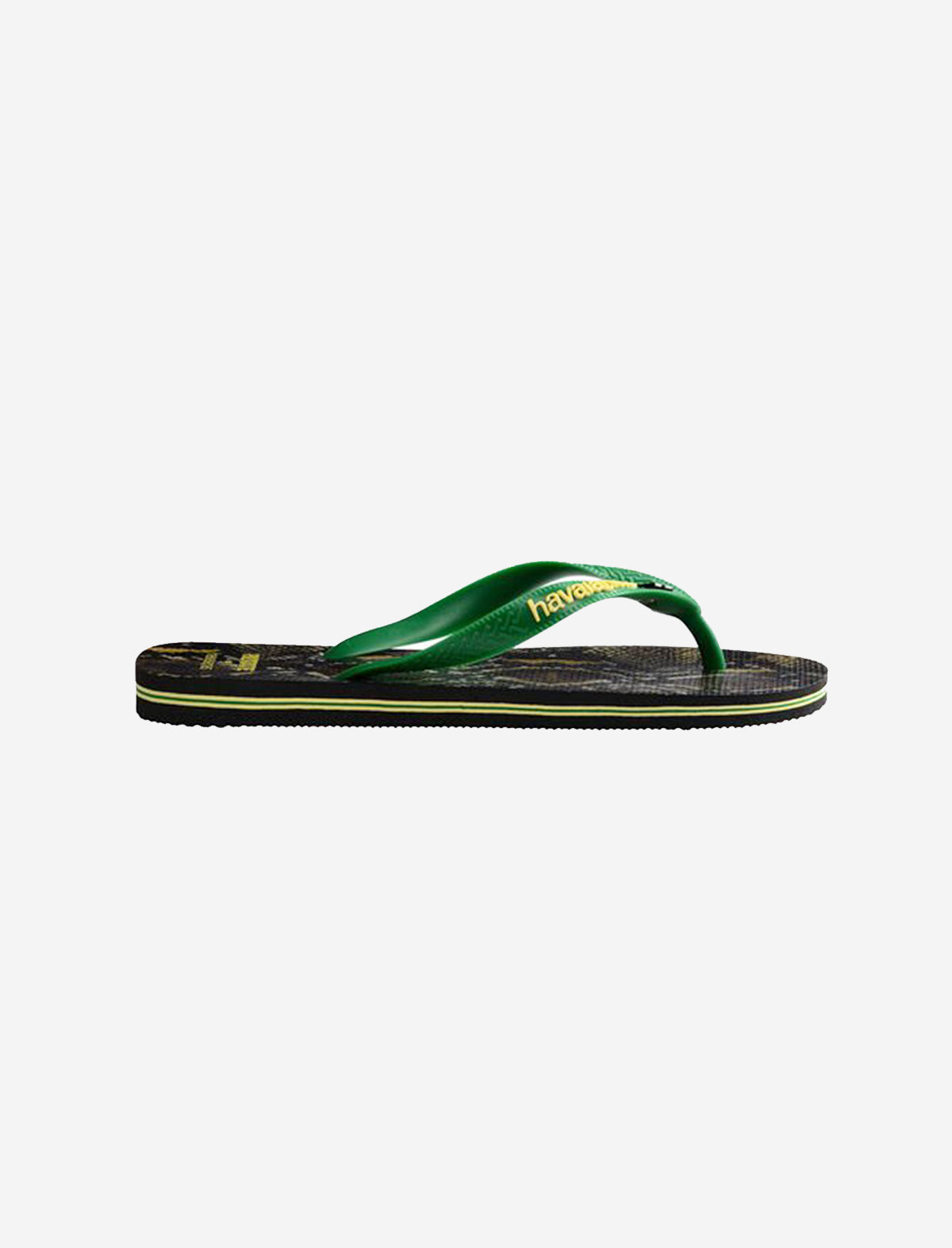 ROTATE X HAVAIANAS Flip Flops in Black Snake