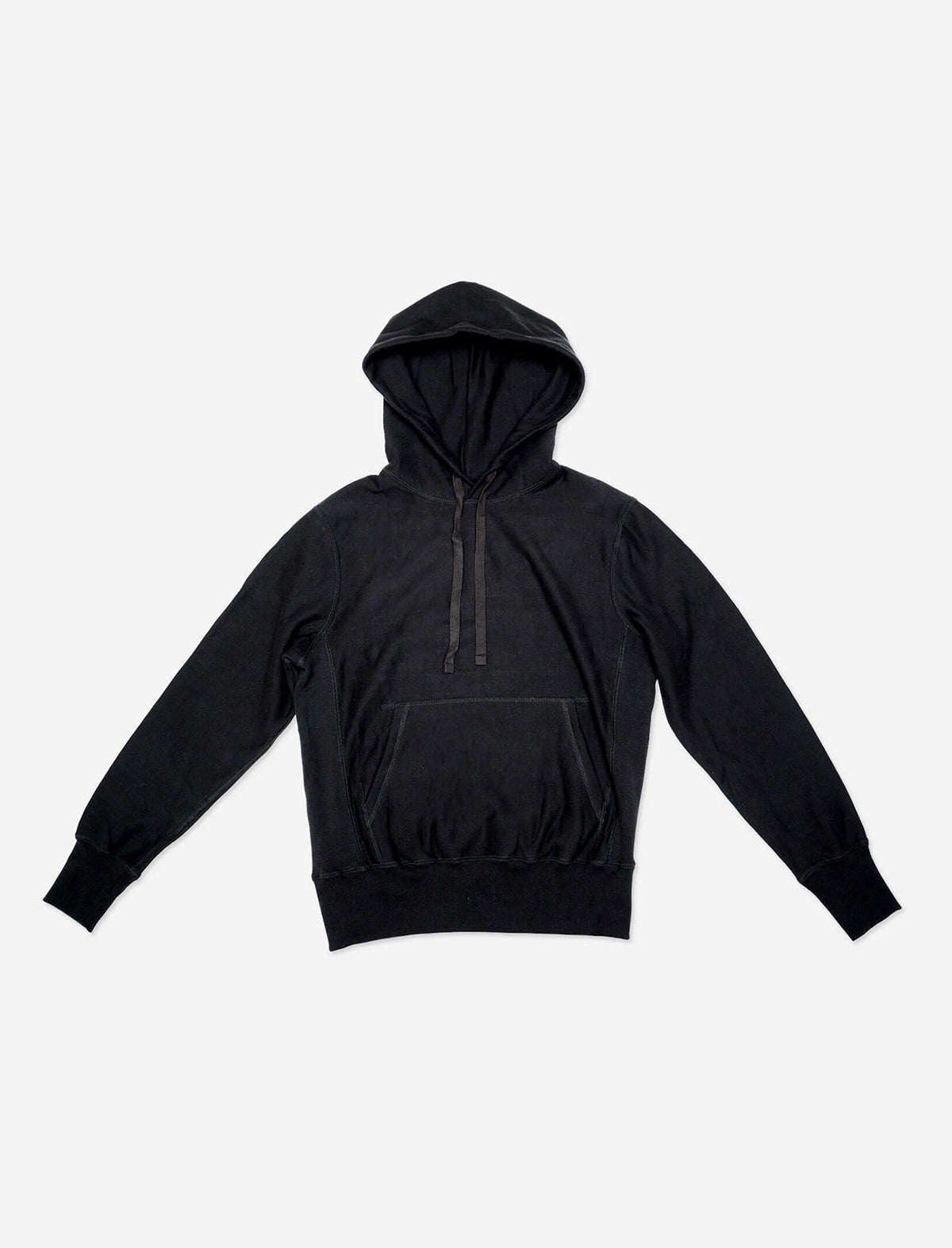 THE GOLFERS JOURNAL The Black Tee Hoodie in Black