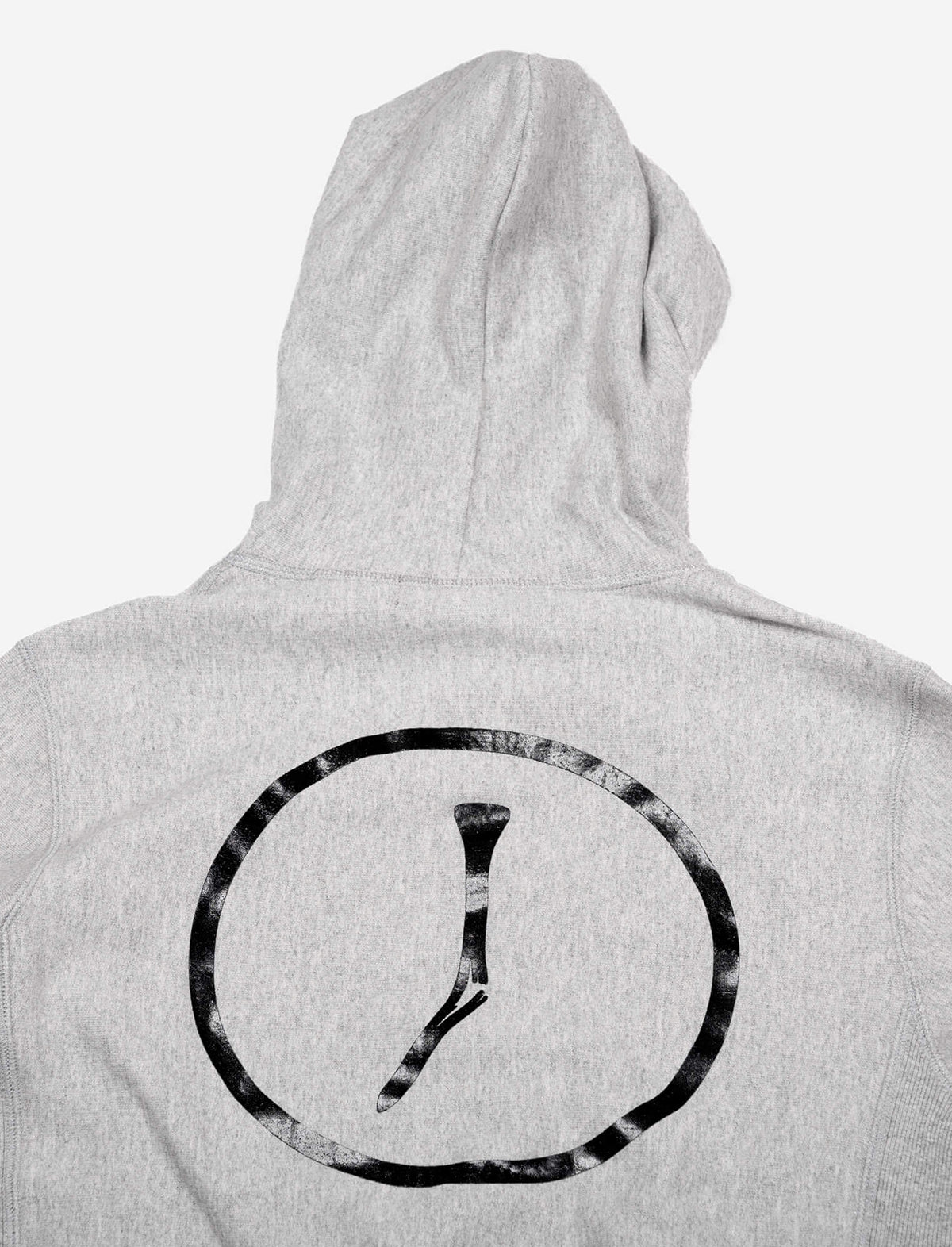 THE GOLFERS JOURNAL The Black Tee Hoodie in Grey