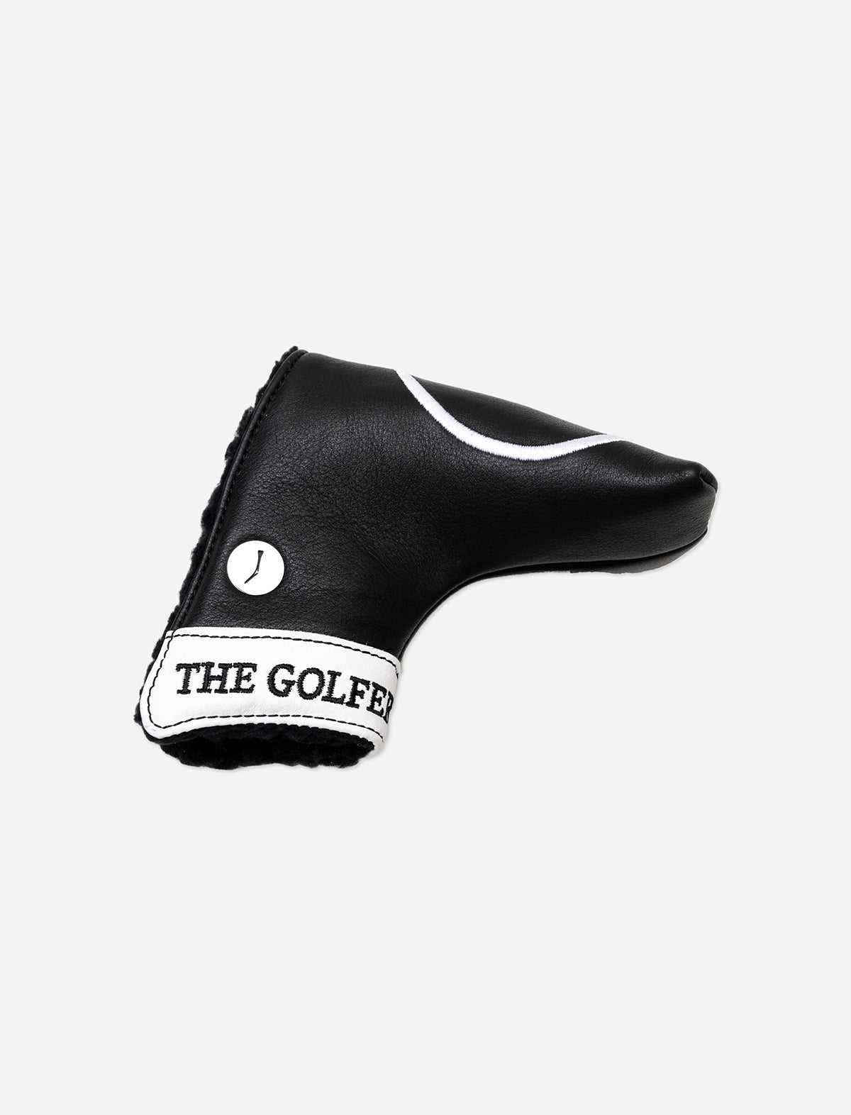 THE GOLFERS JOURNAL The Blade Putter Cover in White