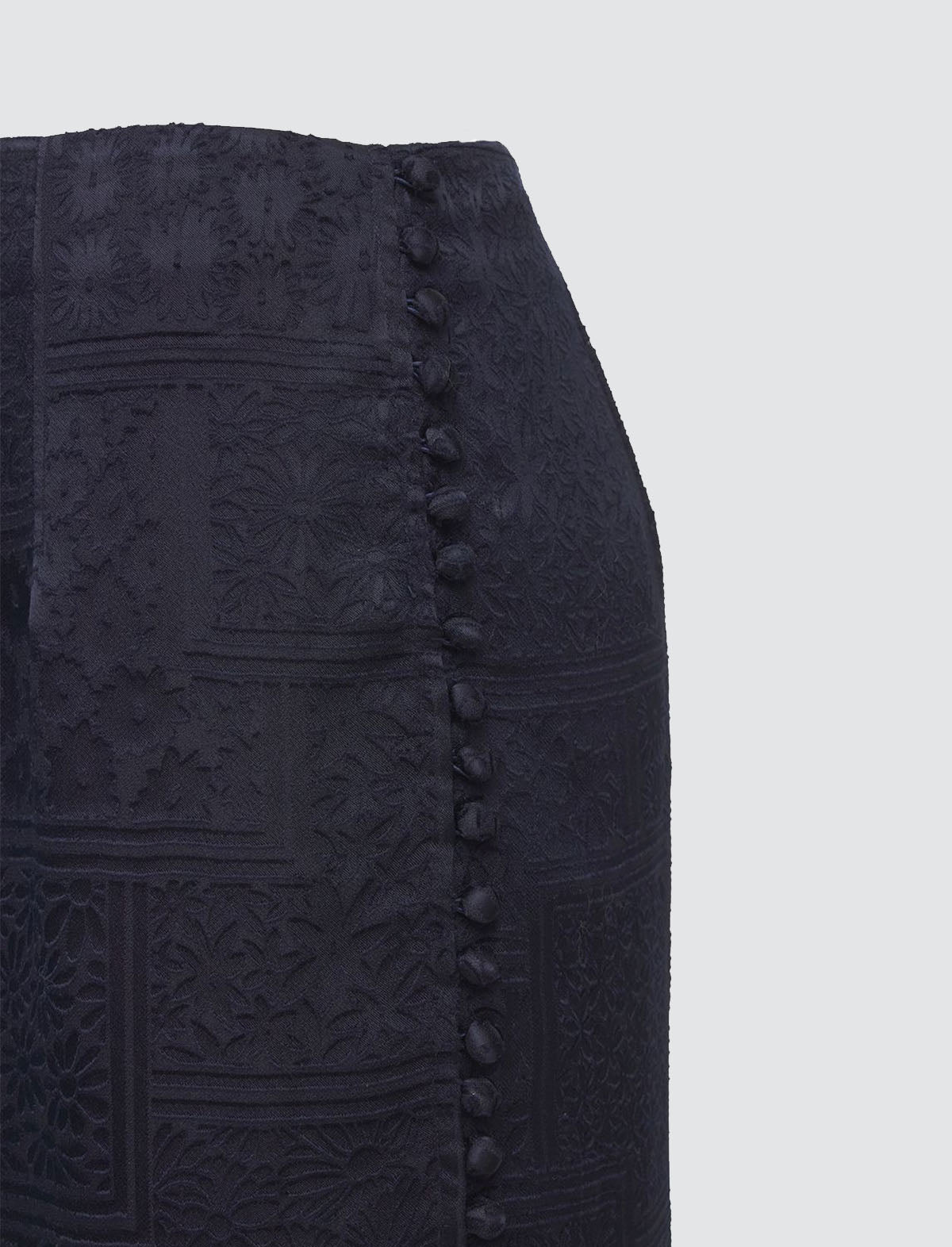 ROTATE Birger Christensen Caitlin Skirt in Dark Blue