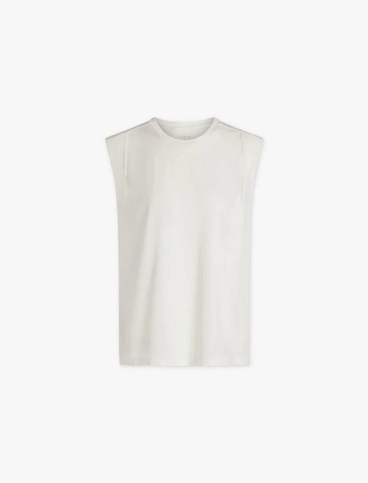 VARLEY Calgary Boxy Tank in Cloud Dancer