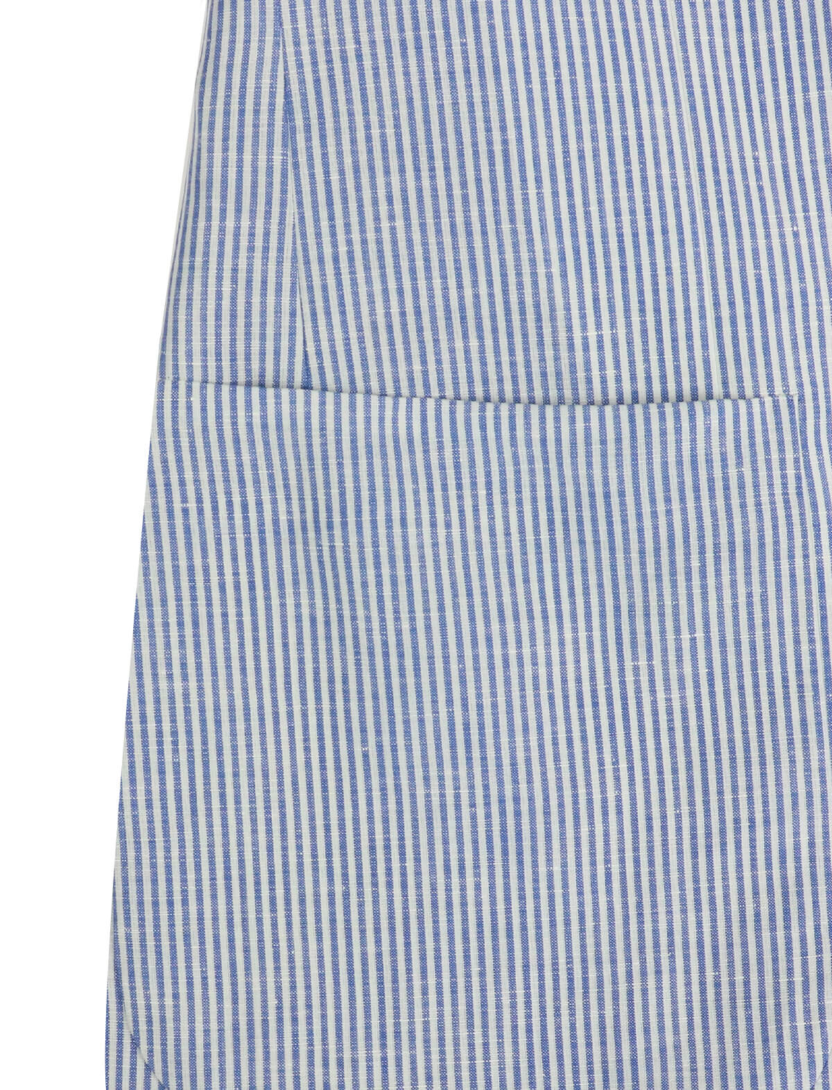 CARUSO Ponza Single-Breasted Cotton-blend Blazer in Blue Stripes