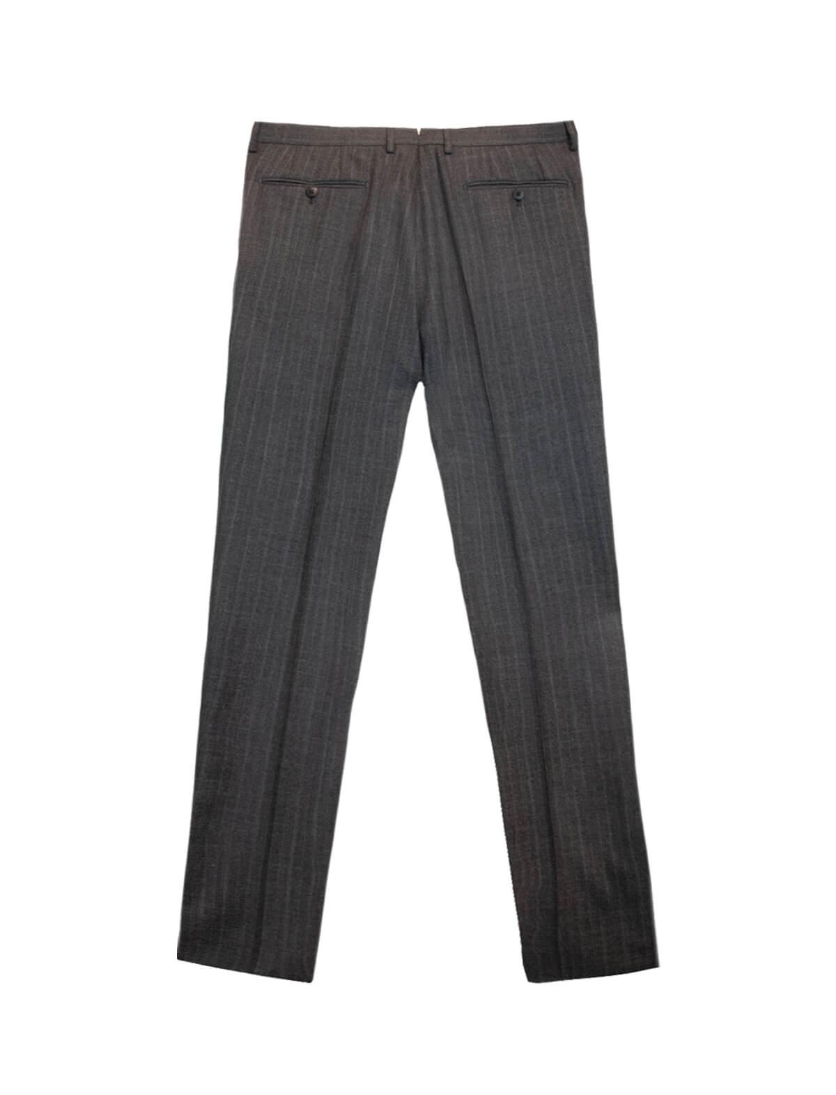 CARUSO 2-piece Aida Wool Suit in Slate Grey | CLOSET Singapore