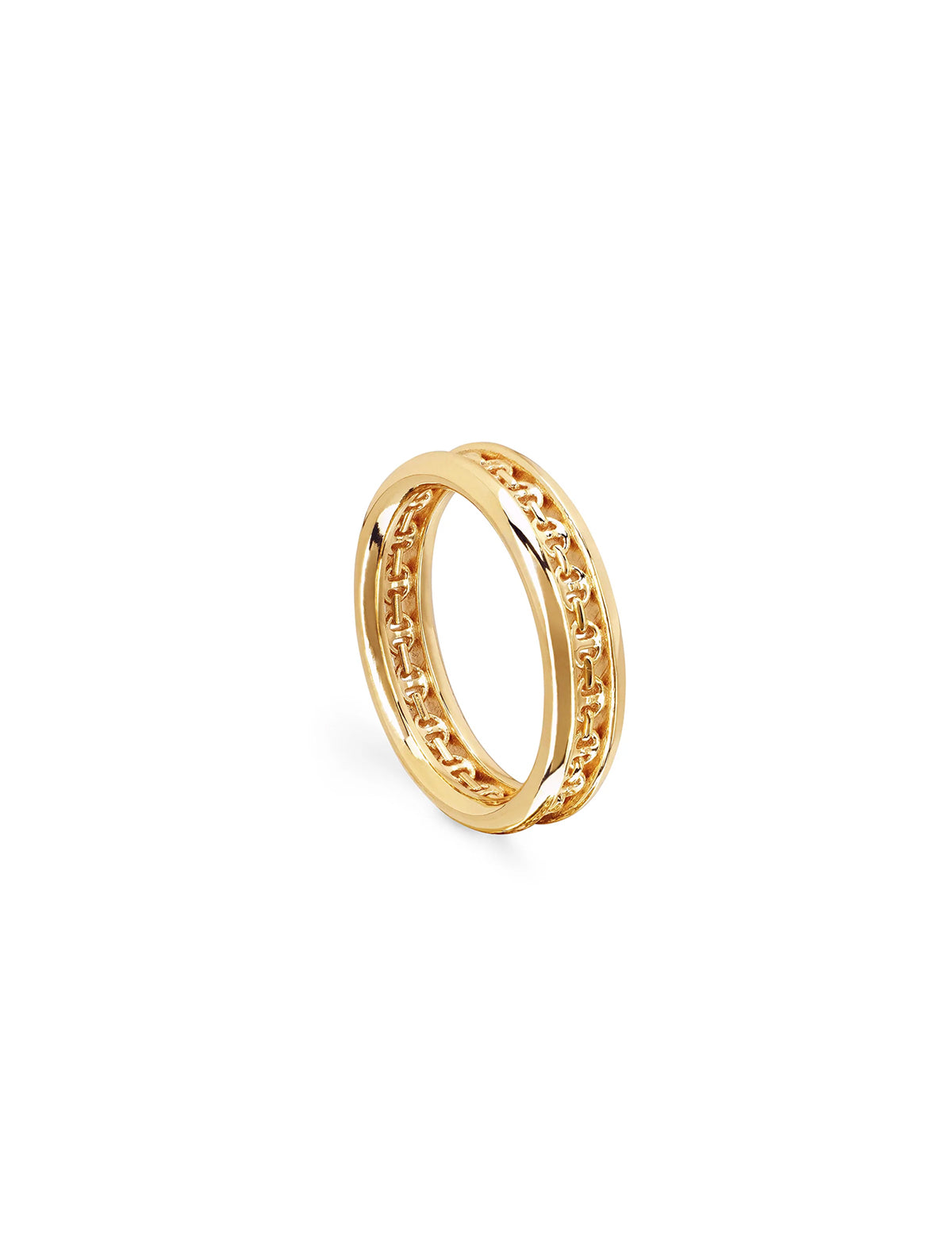 HOORSENBUHS Chassis Ring 18k Yellow Gold