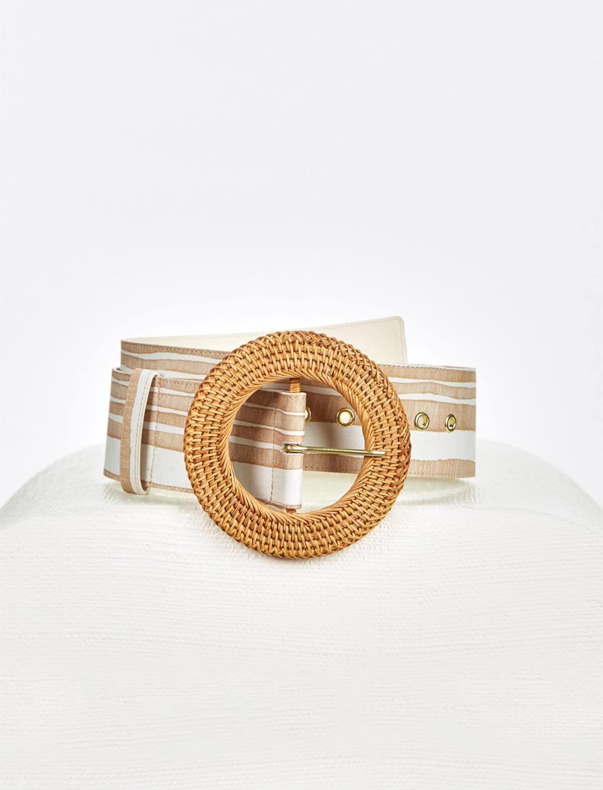 Gold on sale fabric belt