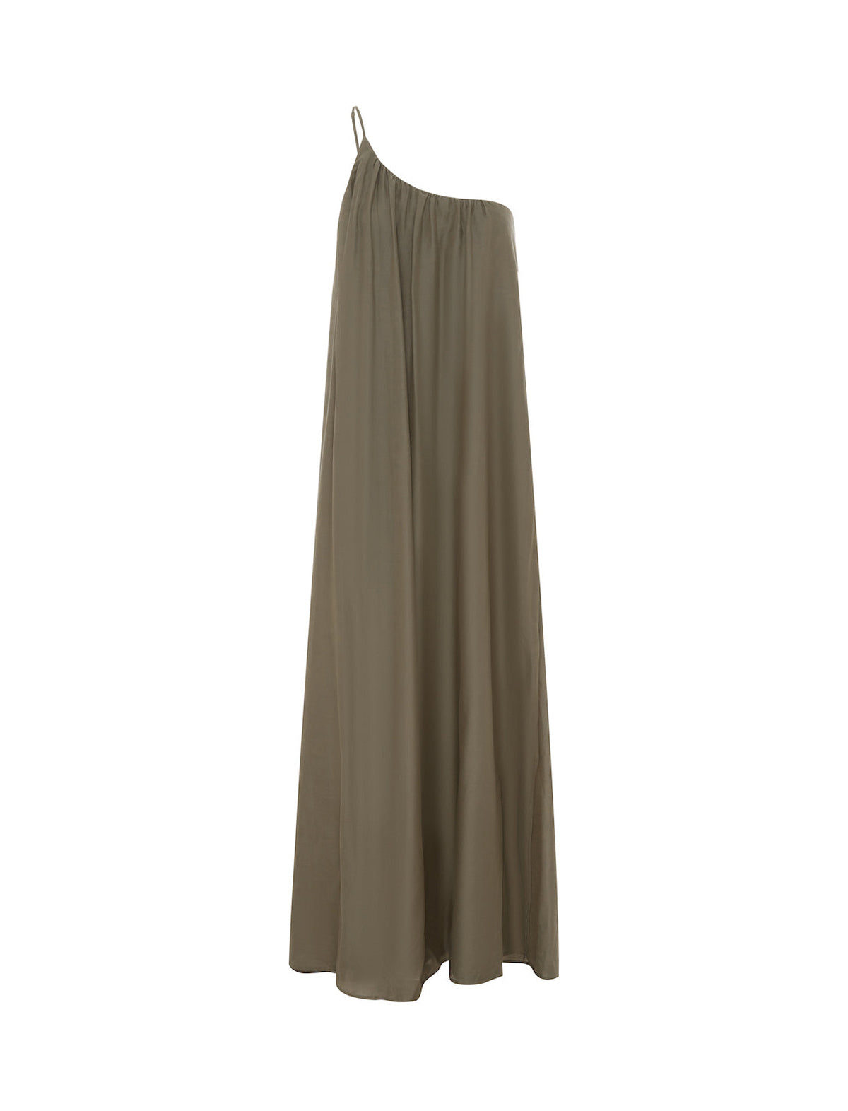 BIRD & KNOLL Otto Maxi Dress in Moss