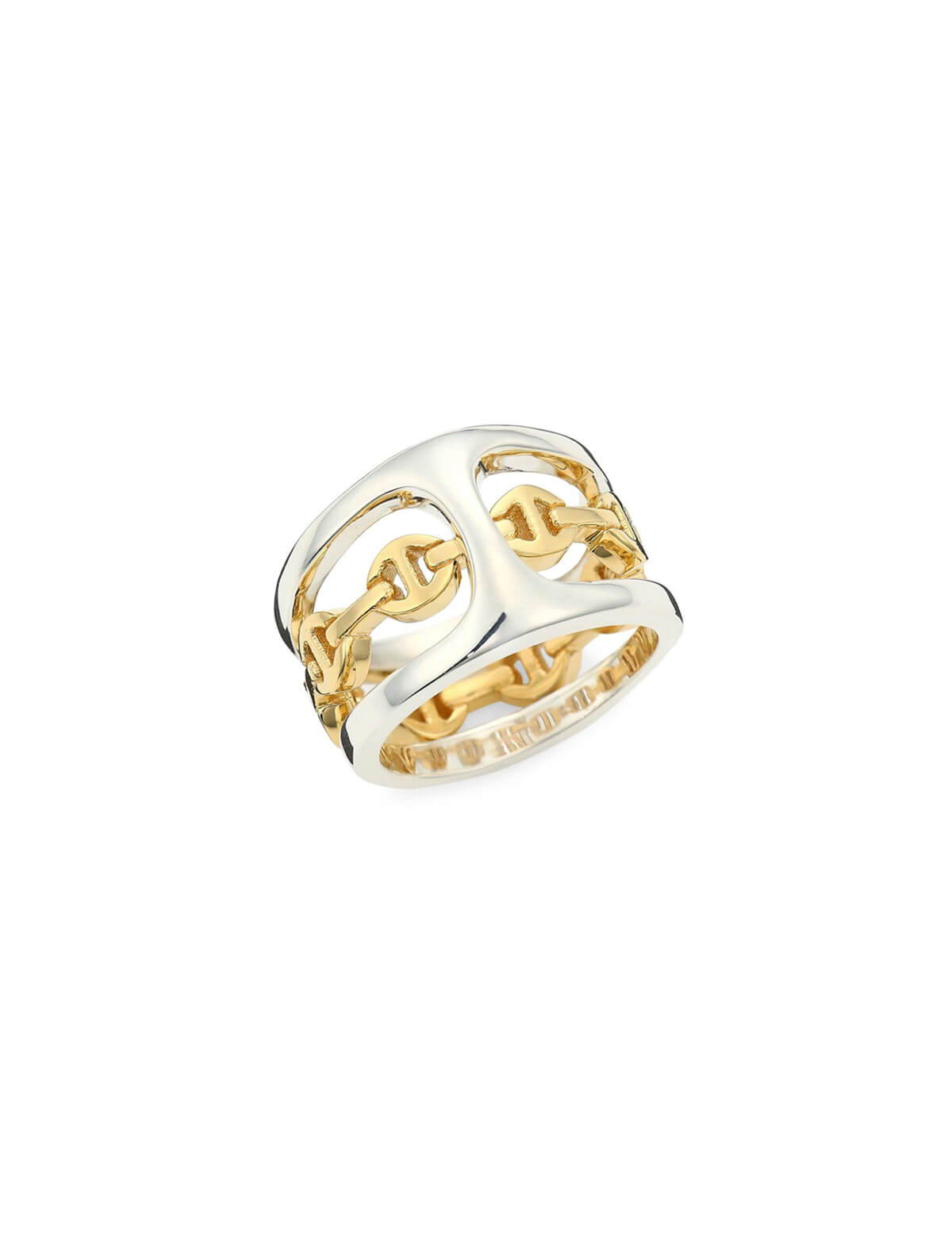 HOORSENBUHS Phantom Clique Dame Two-Tone Ring