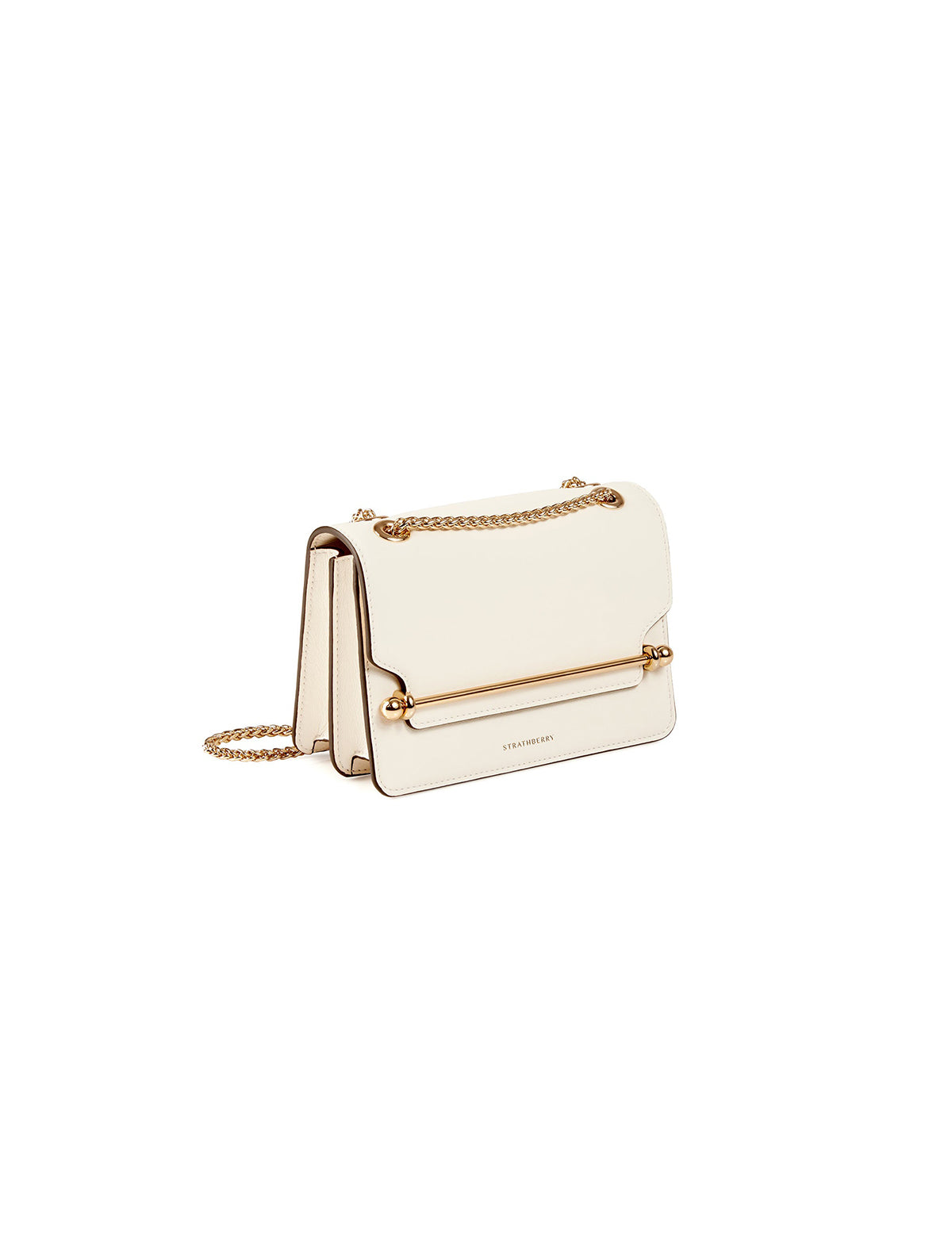 STRATHBERRY East/West Mini Bag in Vanilla