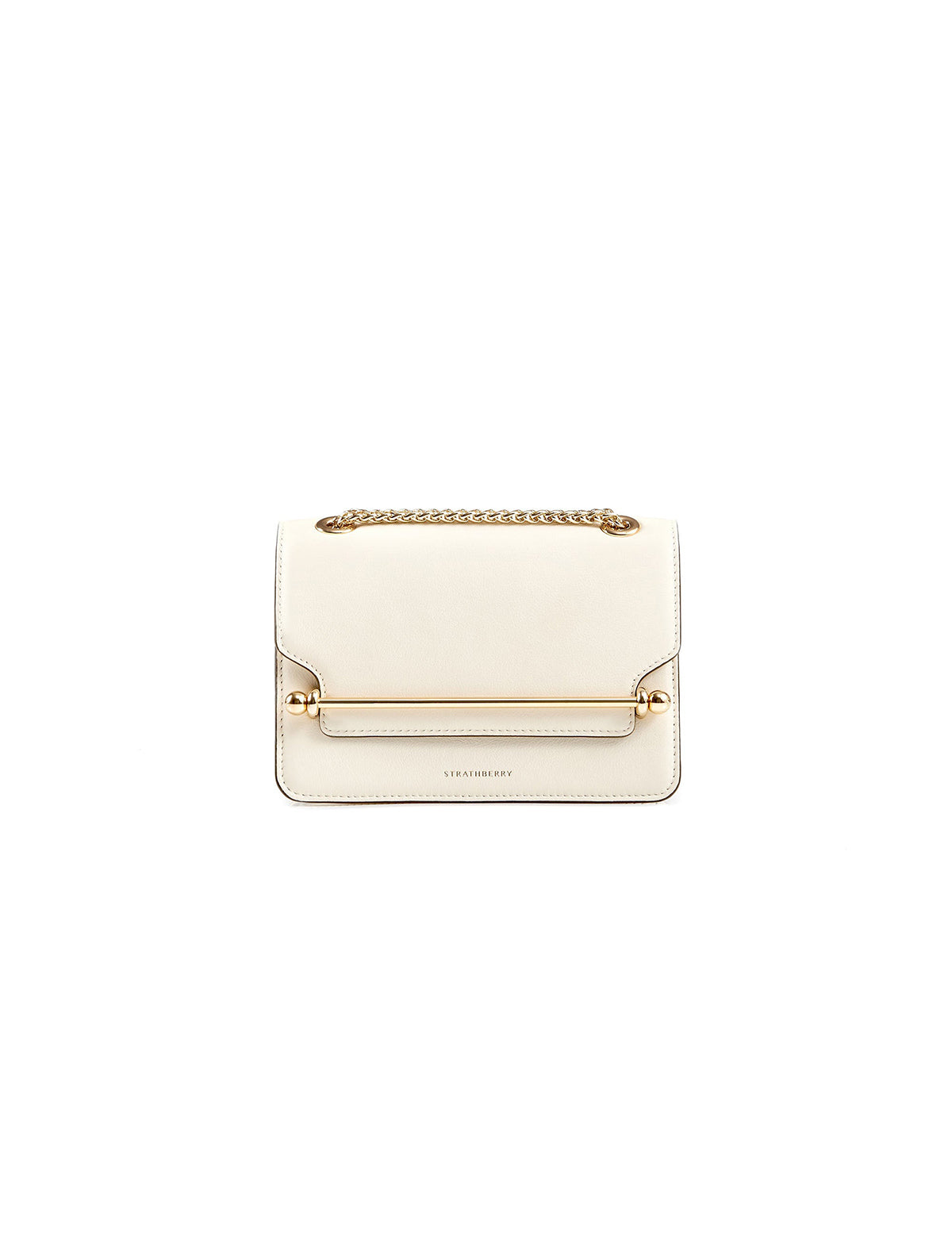 STRATHBERRY East/West Mini Bag in Vanilla