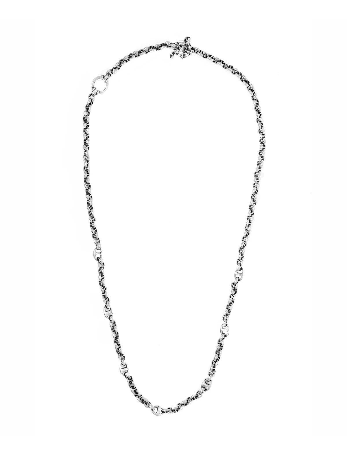 HOORSENBUHS 5mm Open-Link™ Necklace with 10mm Links | Multi-label 
