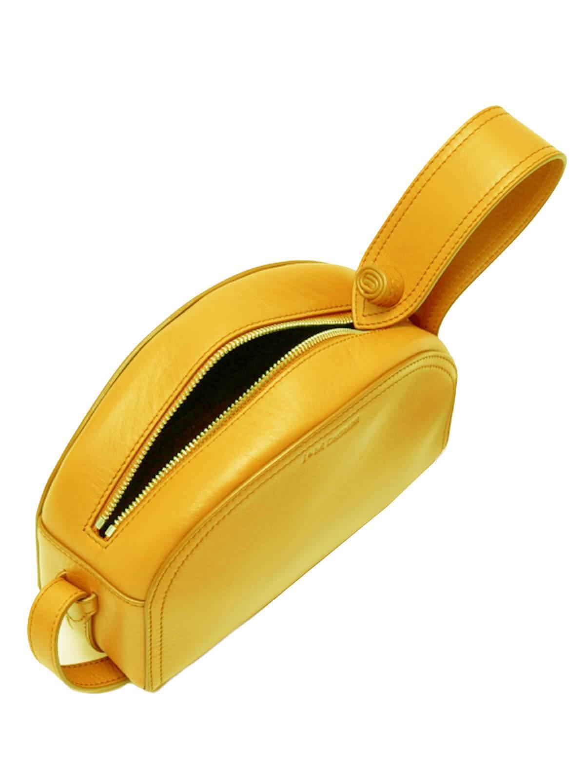 J&M DAVIDSON Herrison Bag In Yellow | CLOSET Singapore