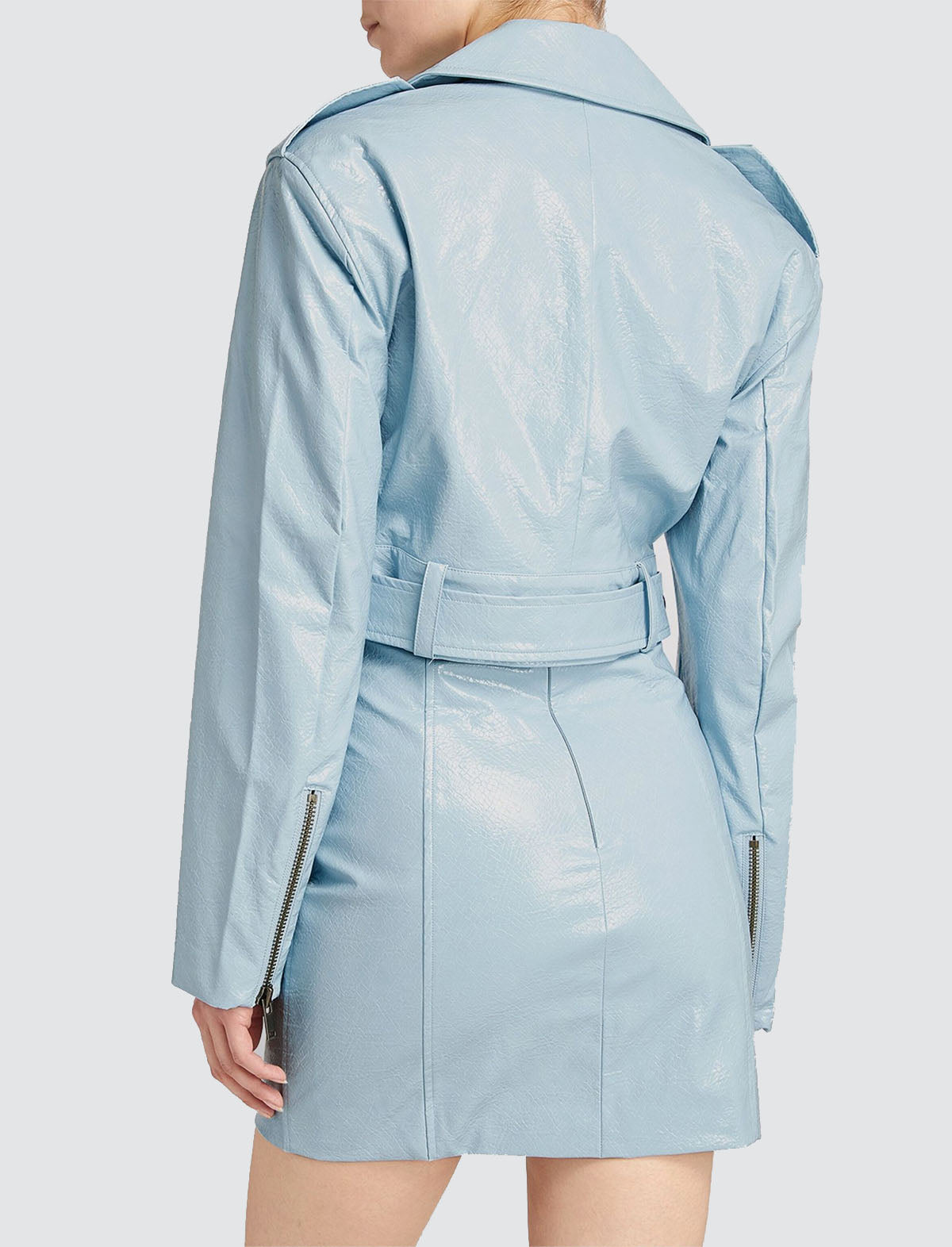 ROTATE Birger Christensen Jamie Jacket in Sky Blue