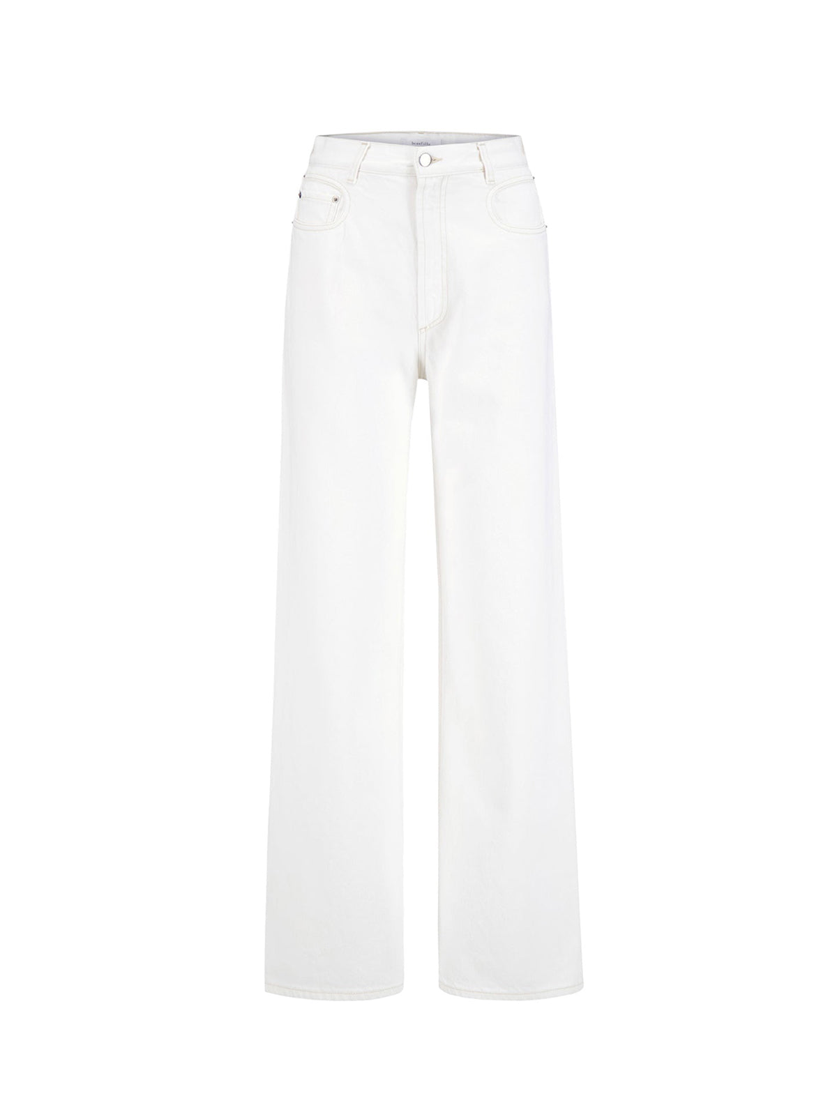BEAUFILLE Elipse Denim Jeans in White