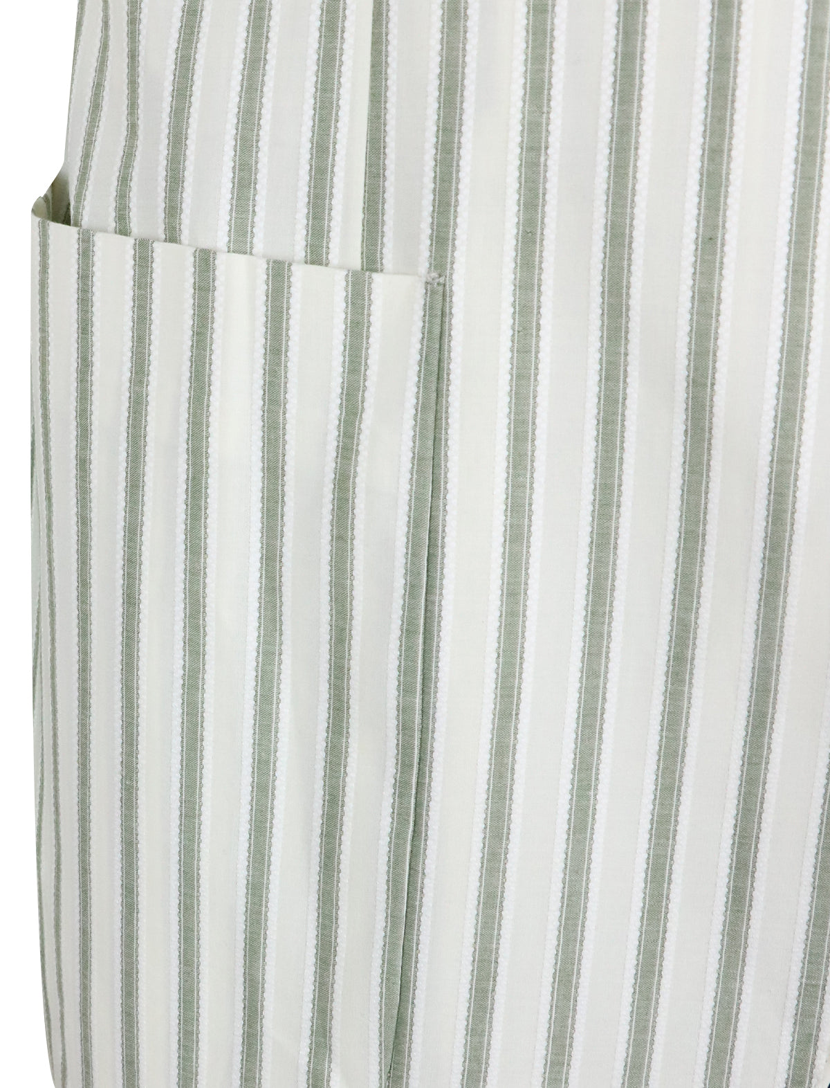 CARUSO Ponza Blazer in White/Green Stripes
