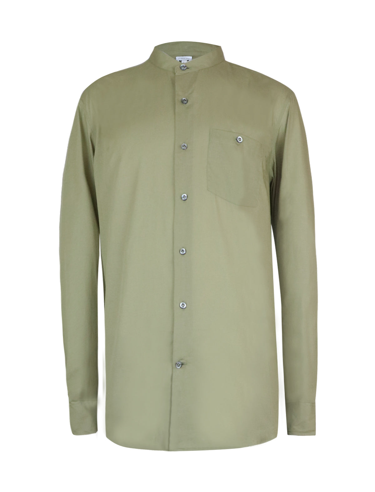 CARUSO Cotton Shirt in Green