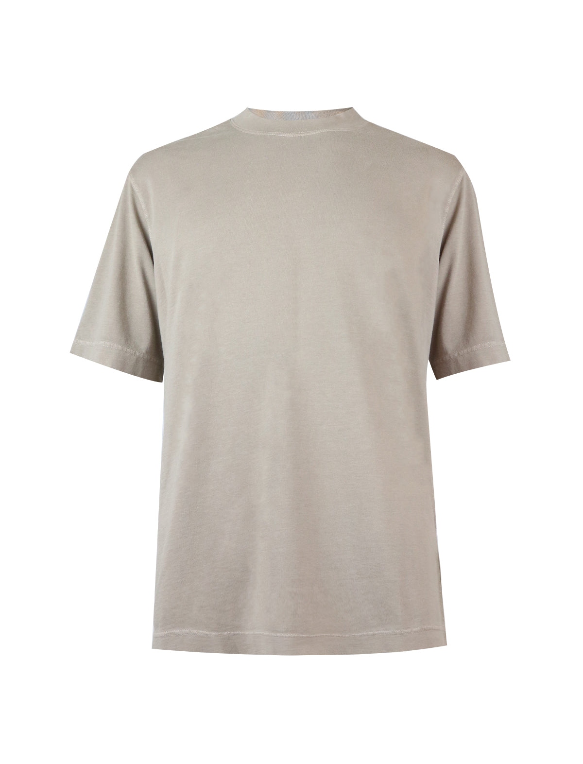 CIRCOLO 1901 Cotton Jersey T-Shirt in Khaki