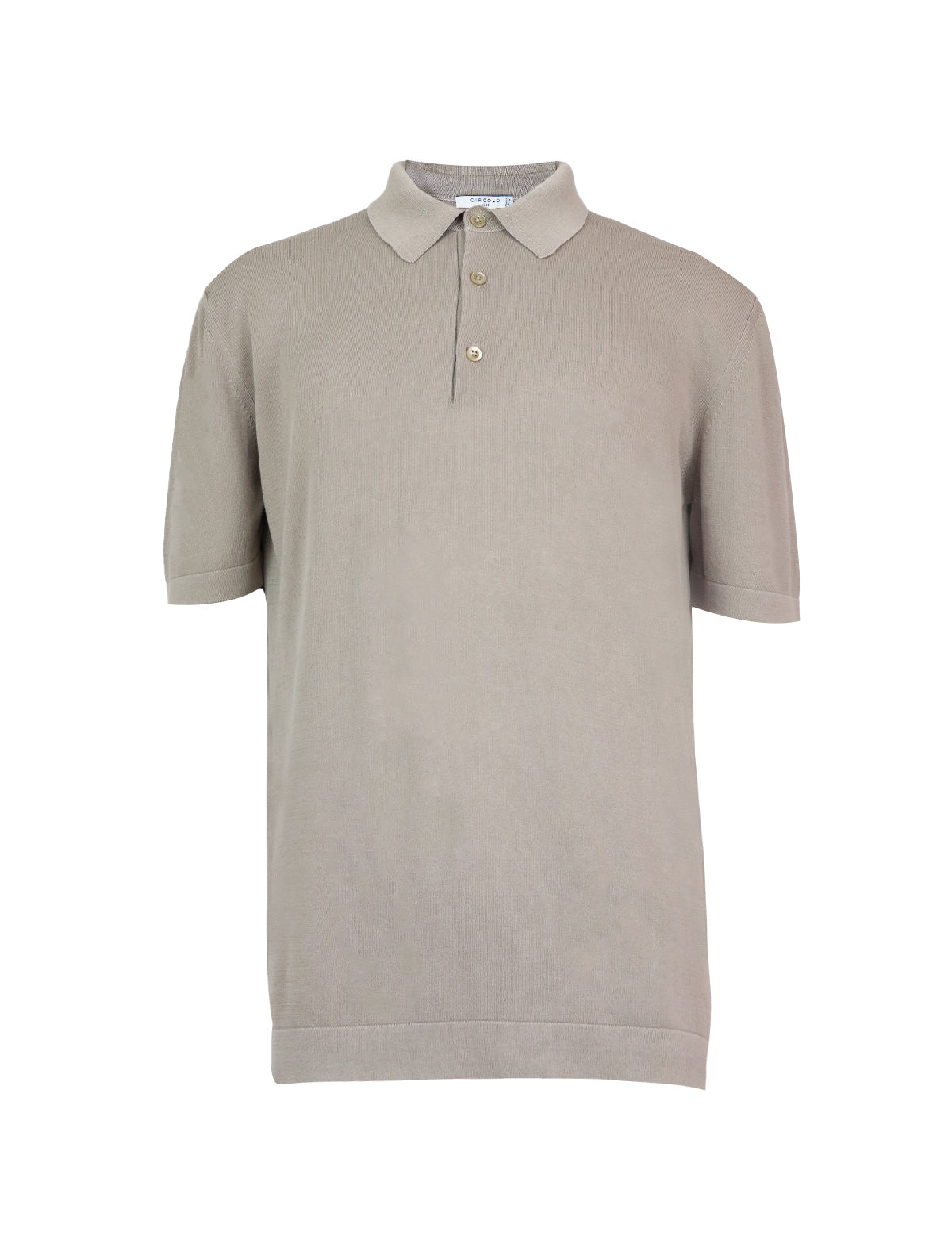 CIRCOLO 1901 Cotton Polo Shirt in Khaki
