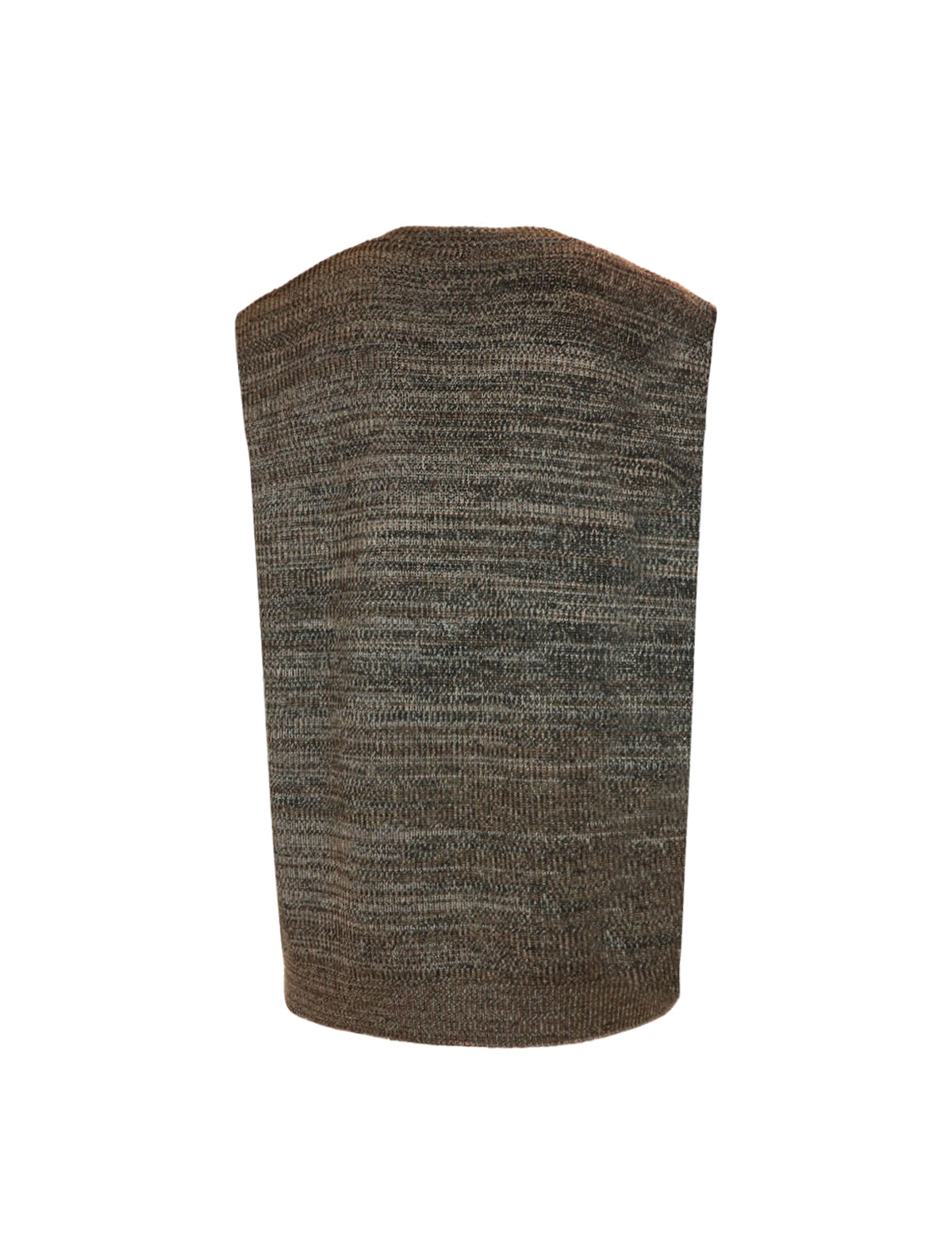 BARENA VENEZIA Oversized Wool-Blend Vest in Brown