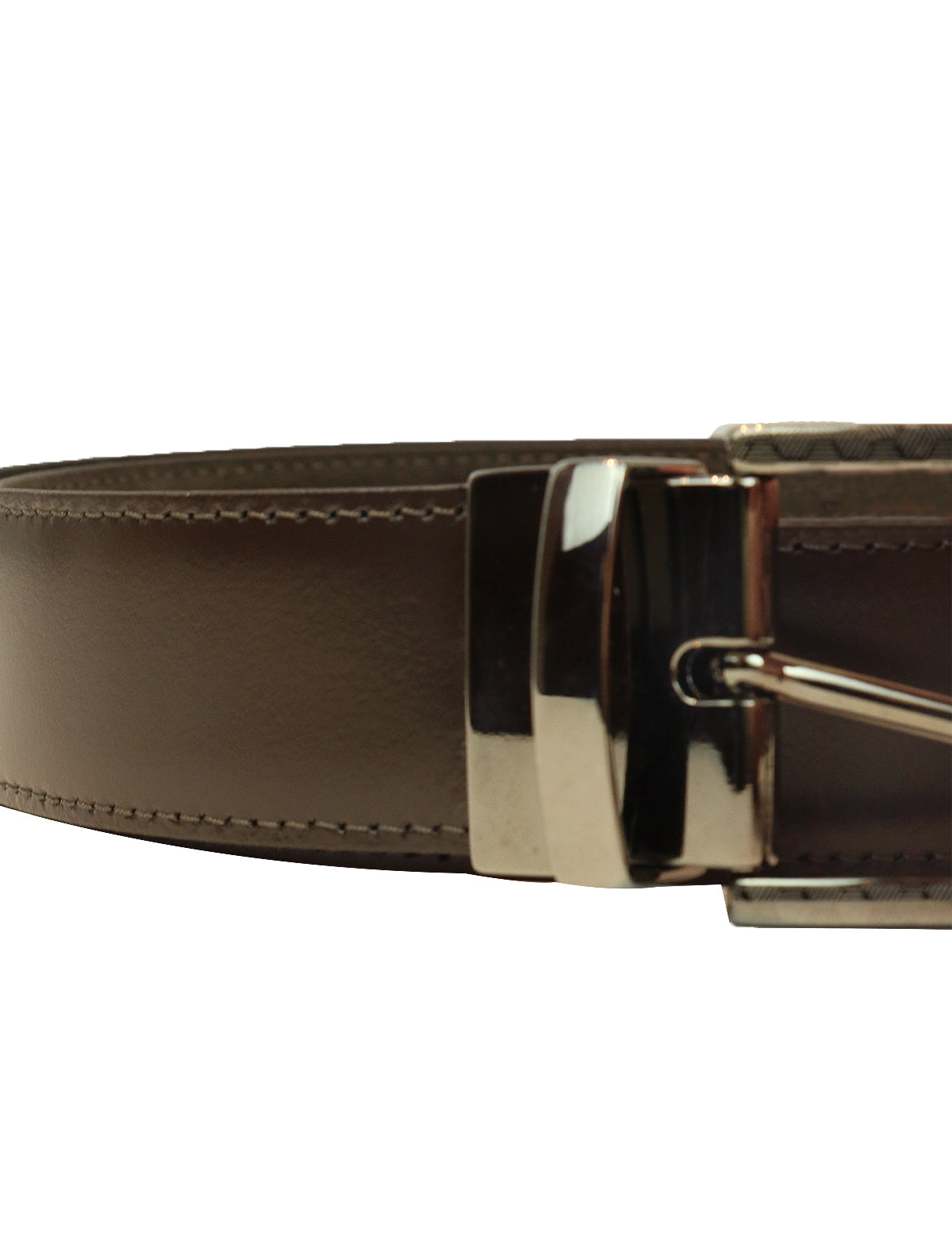 Andrea d'Amico Reversible Suede Leather Belt in Brown