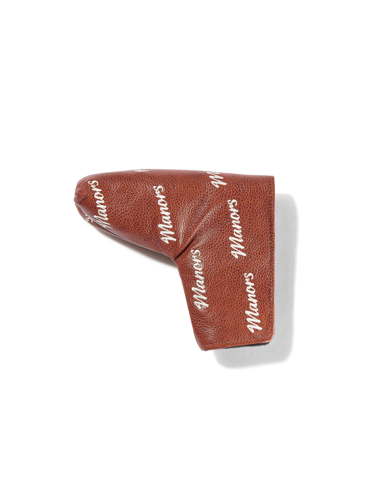 MANORS GOLF Leather Putter Cover in Brown