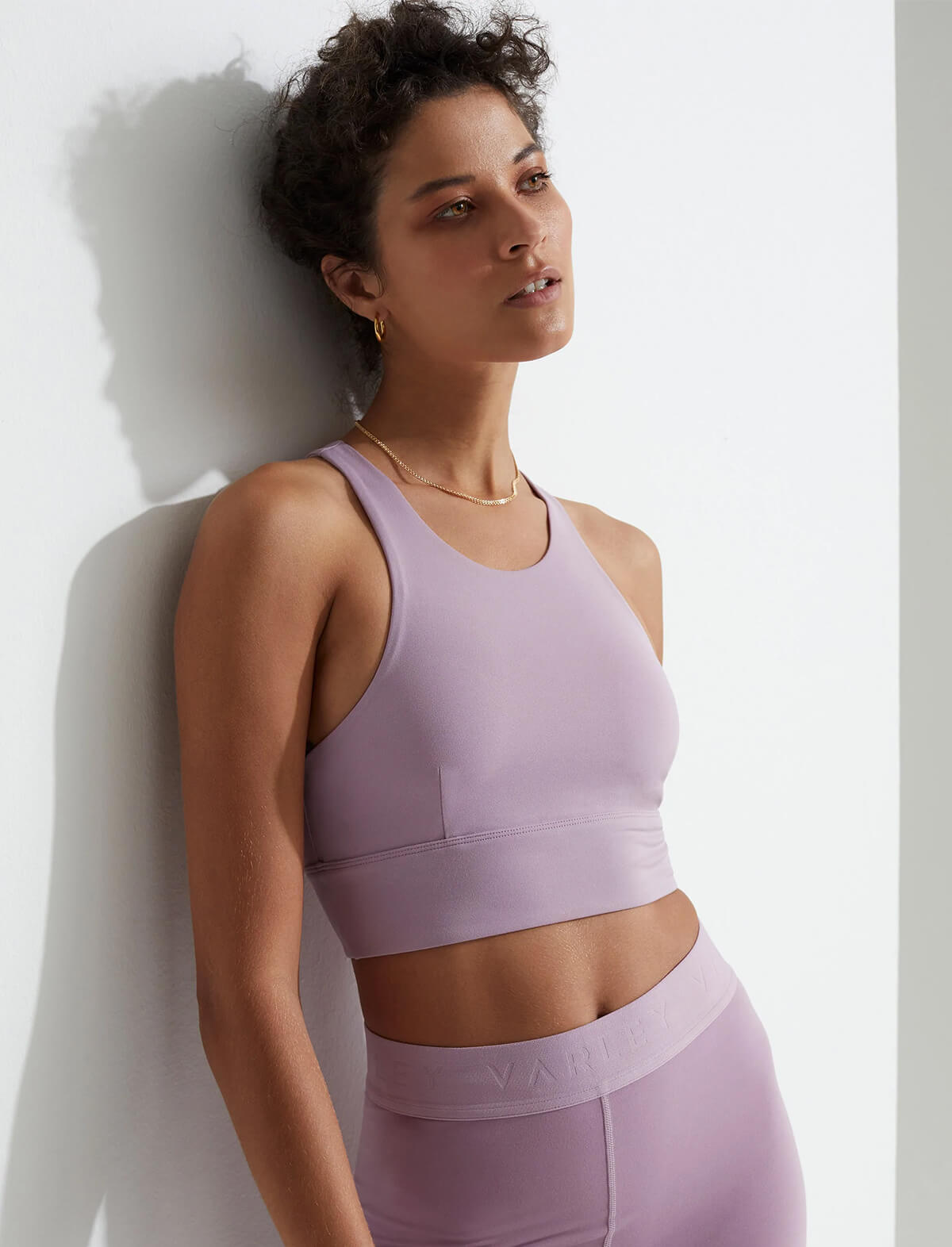 VARLEY Let's Move Harris Bra in Lavender Mist