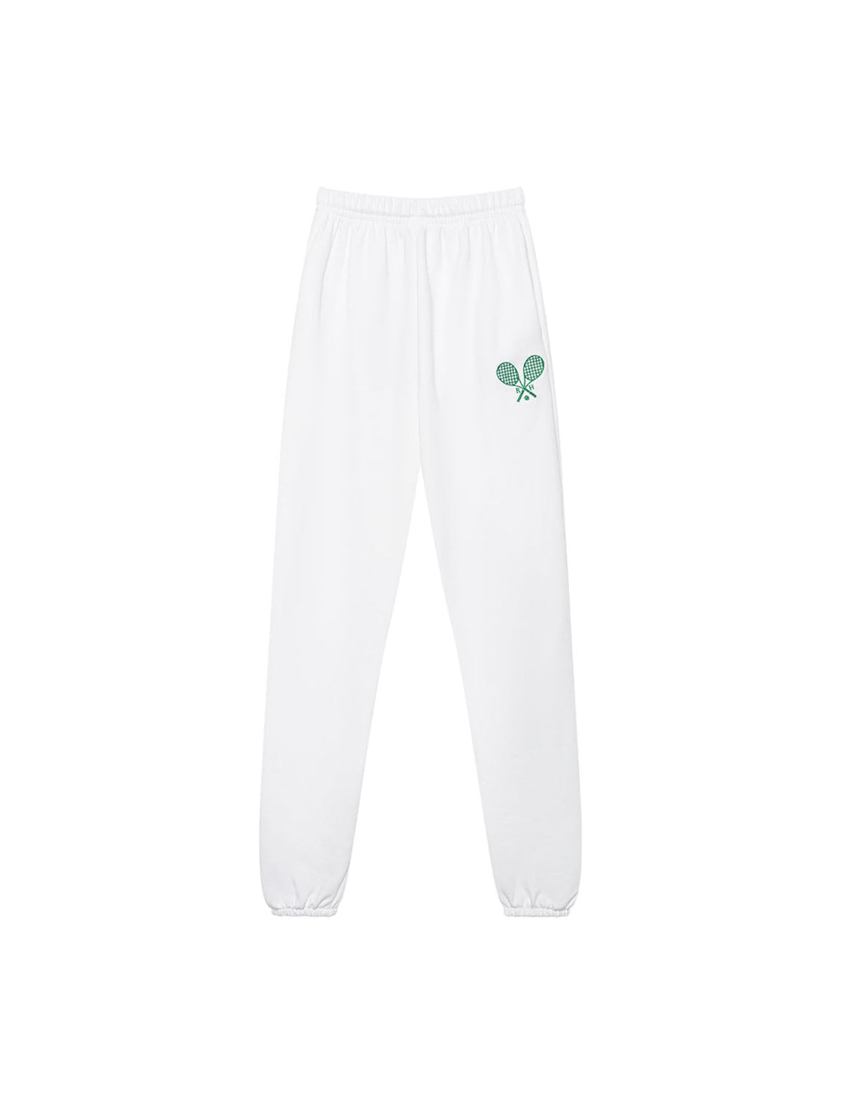 RECREATIONAL HABITS Martina Tennis Jogger in White