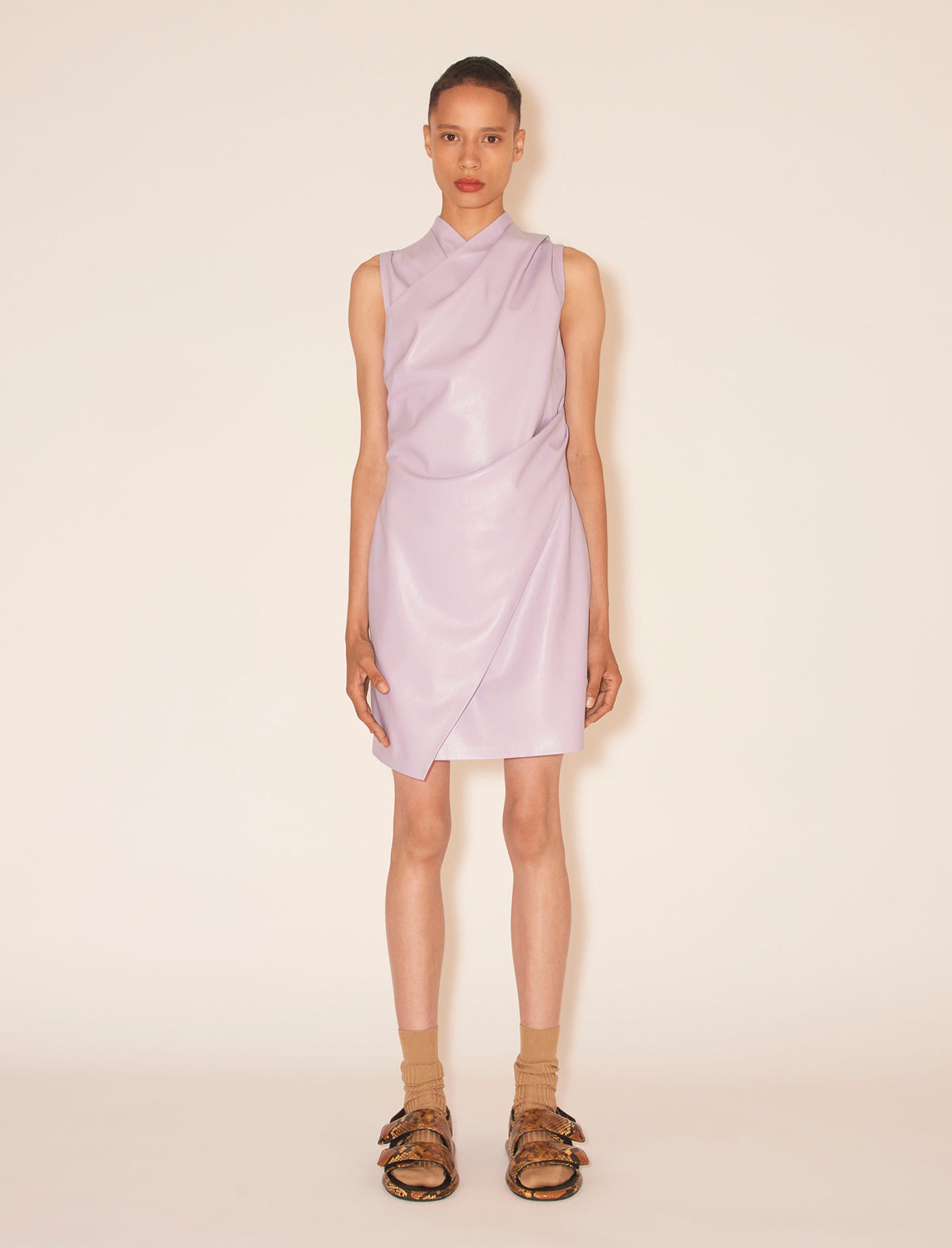 NANUSHKA Melba Dress in Lilac