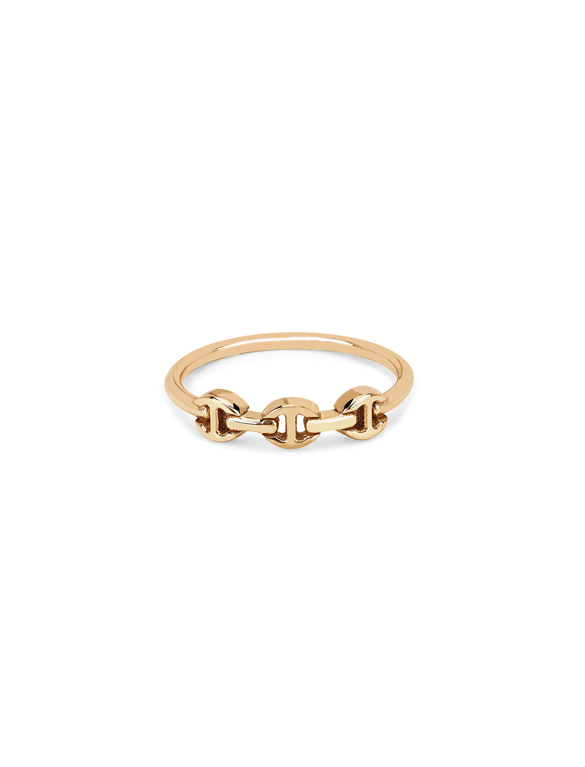 HOORSENBUHS Micro Makers Dame Ring 18k Yellow Gold