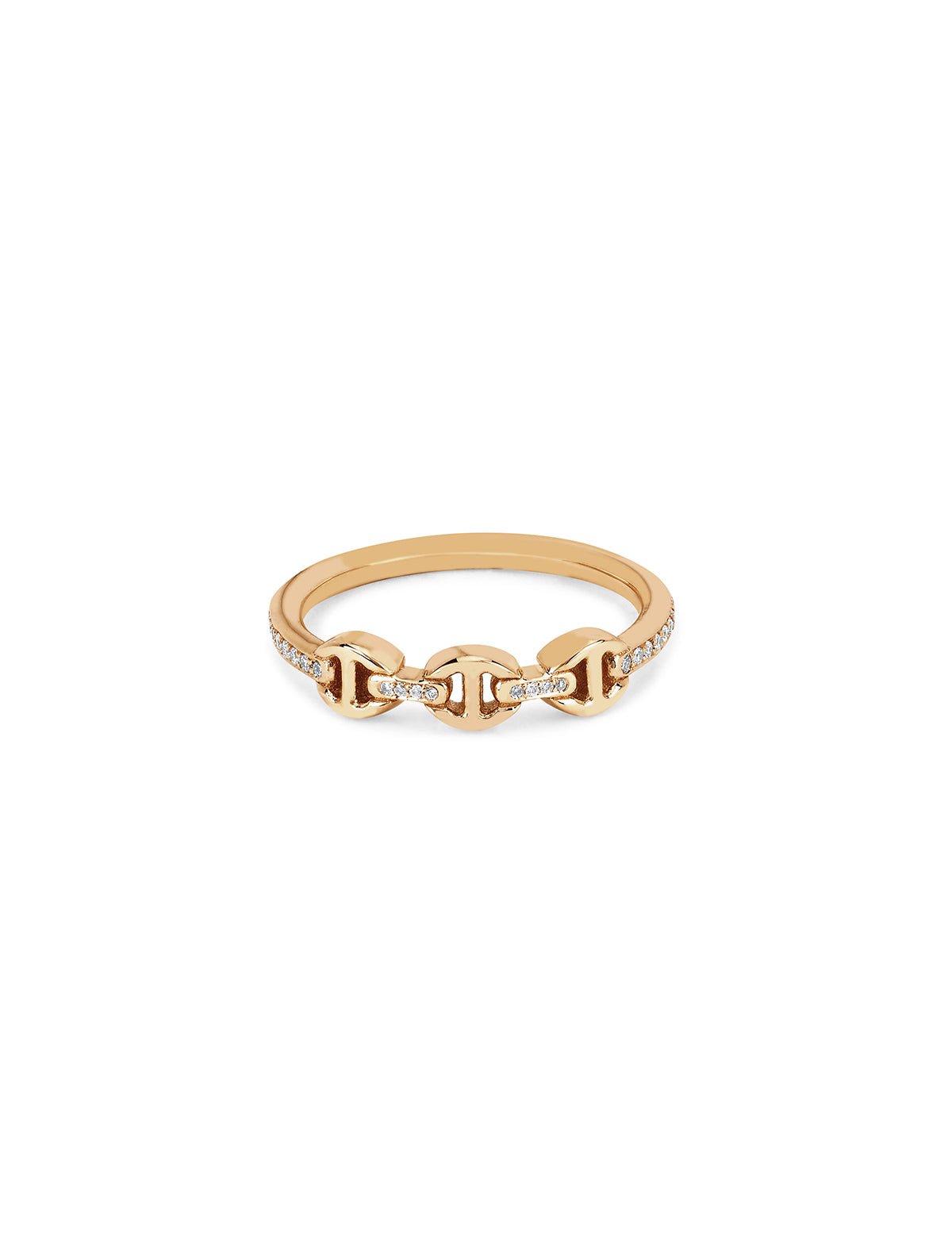 HOORSENBUHS Micro Makers Dame Eternity 18k Yellow Gold