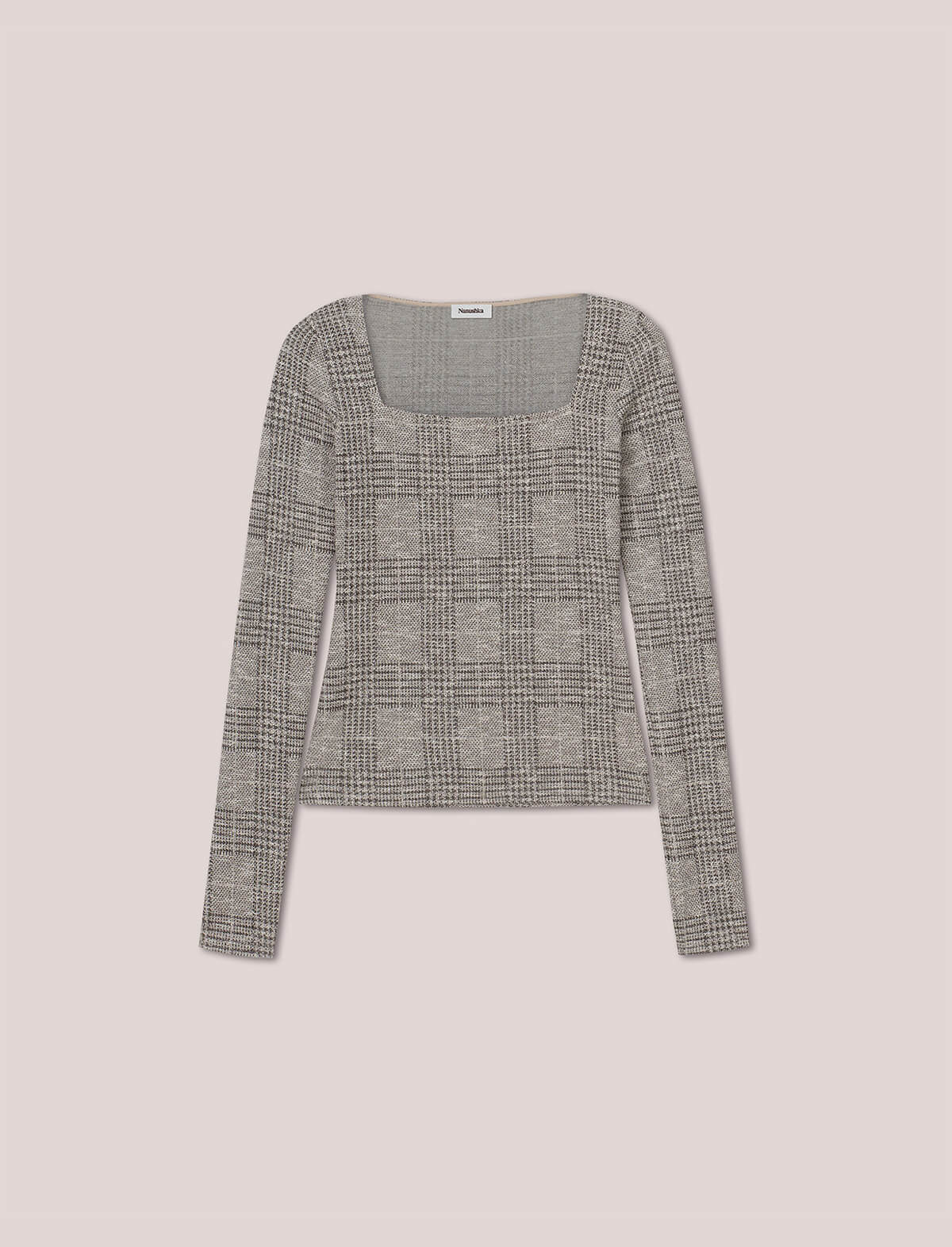 NANUSHKA Calais Top in Grey