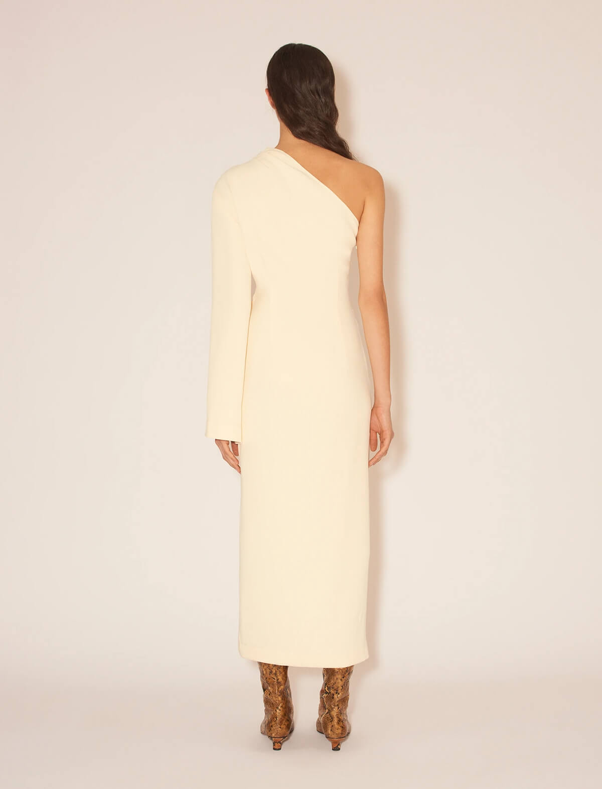 NANUSHKA Florence Dress in Vanilla