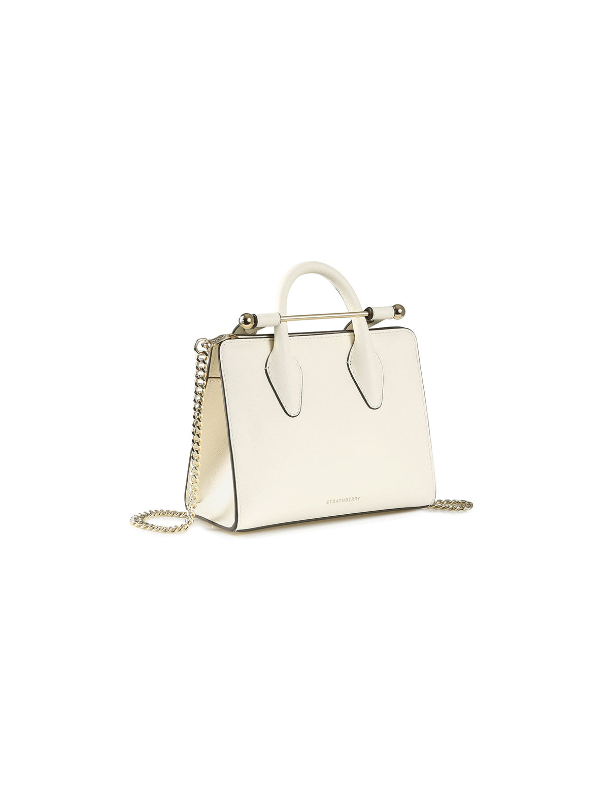 STRATHBERRY Nano Tote Bag in Vanilla