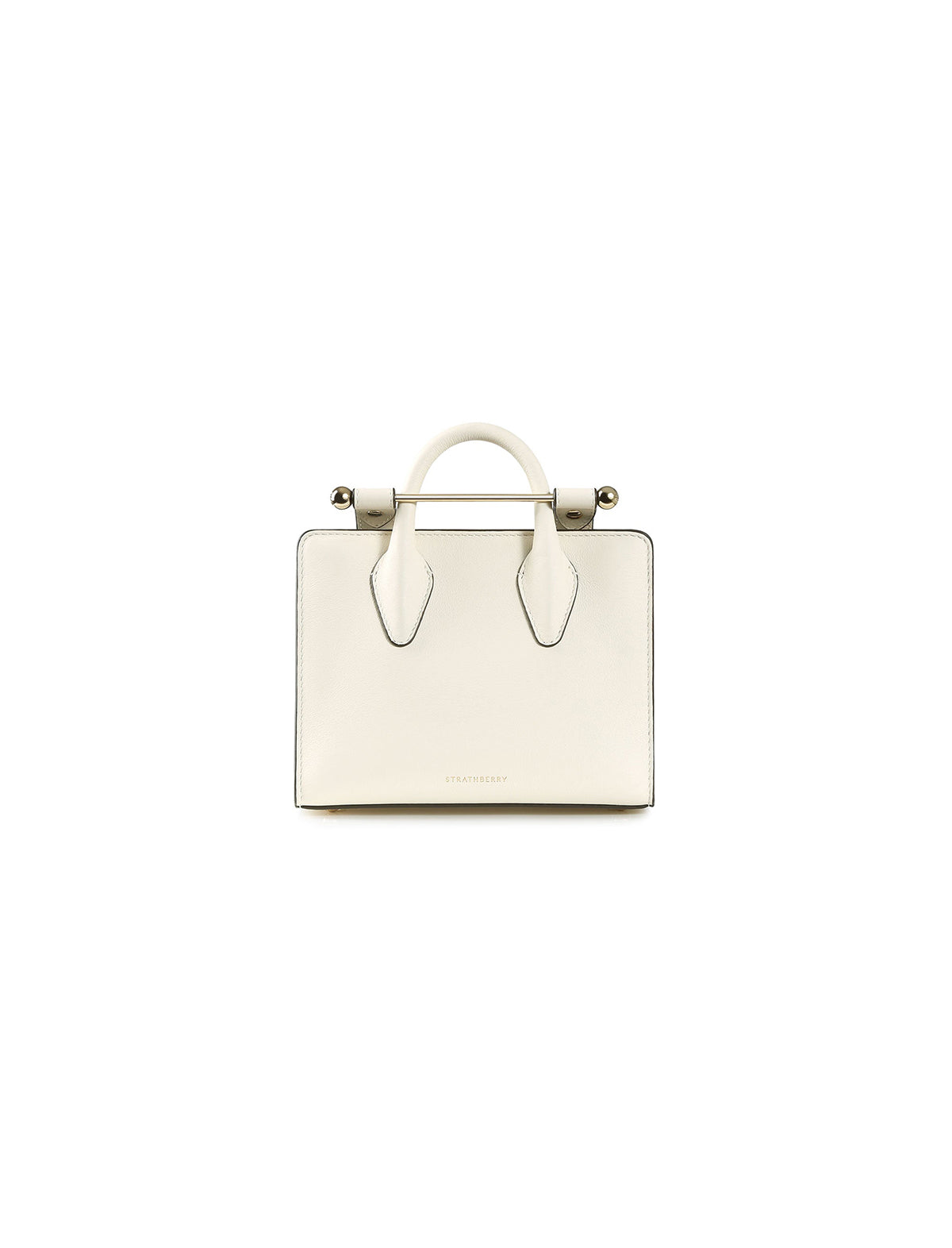 STRATHBERRY Nano Tote Bag in Vanilla