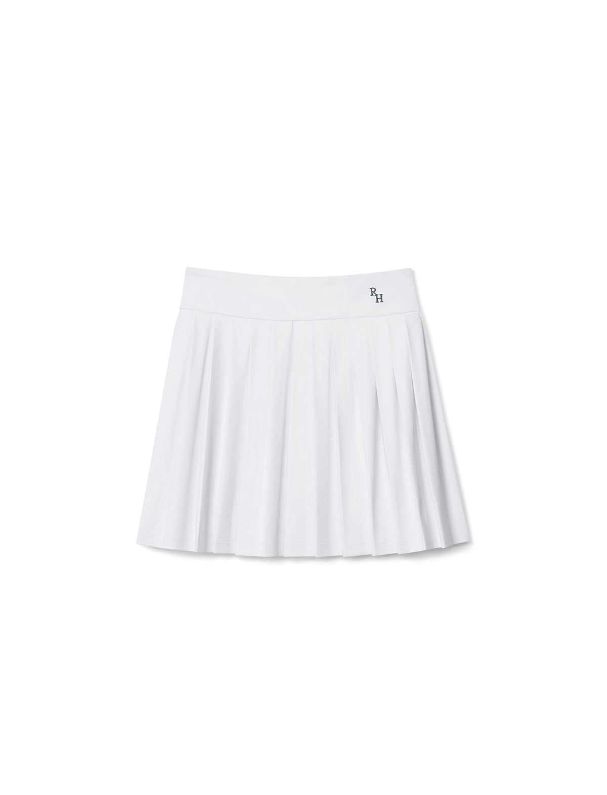 RECREATIONAL HABITS Naomi Pleated Skirt in White