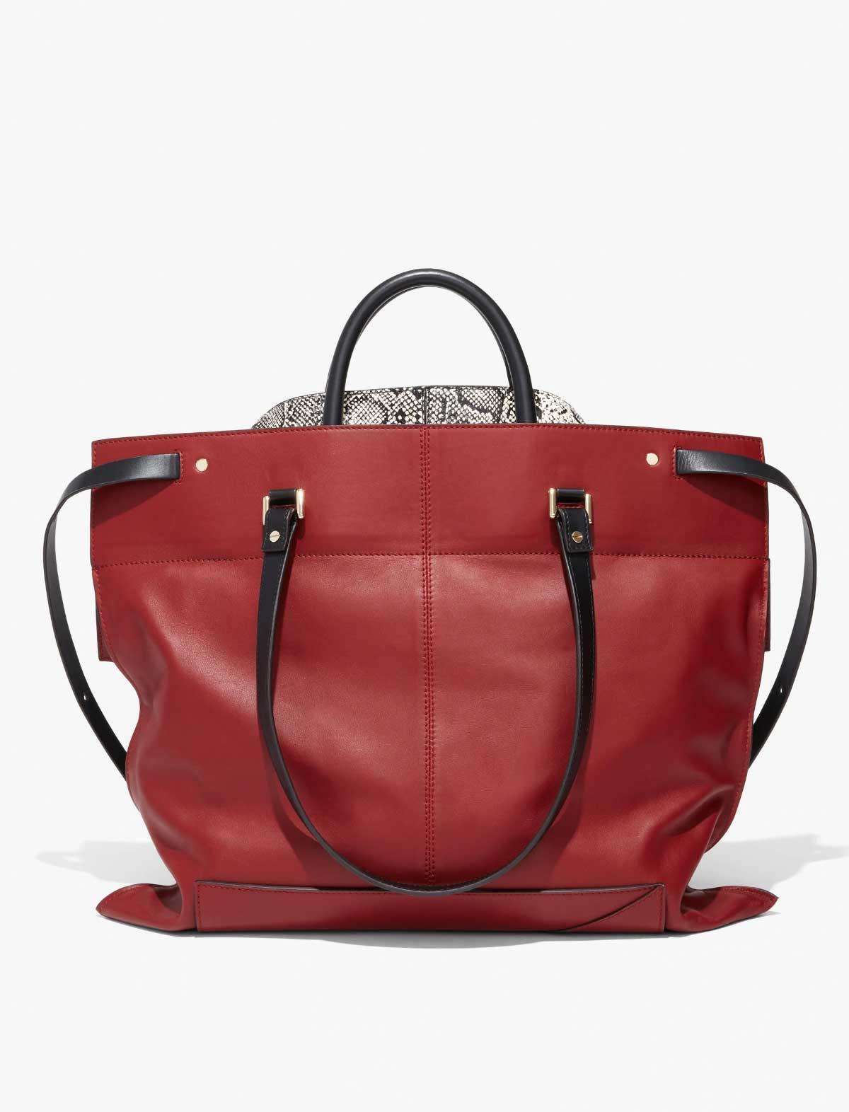 PROENZA SCHOULER Elaphe PS19 Large Bag In Red | CLOSET Singapore