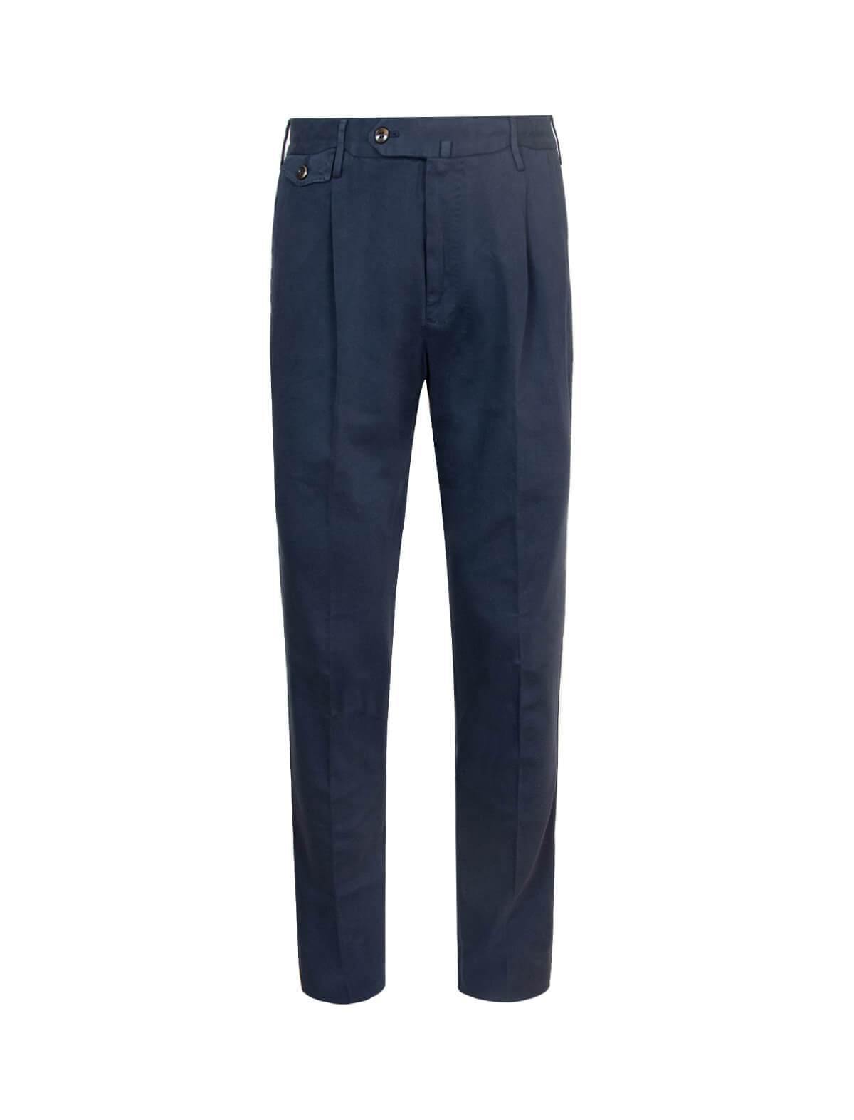 PT TORINO Gentleman Fit Pants In Navy | CLOSET Singapore